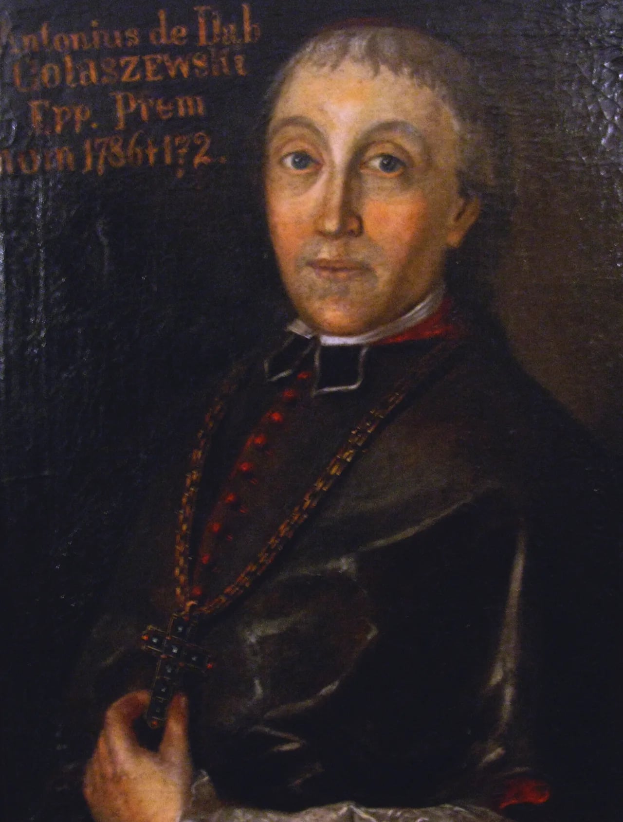 Porträt von Antoni de Gołaszewski (1745–1824) – Gedenkseite