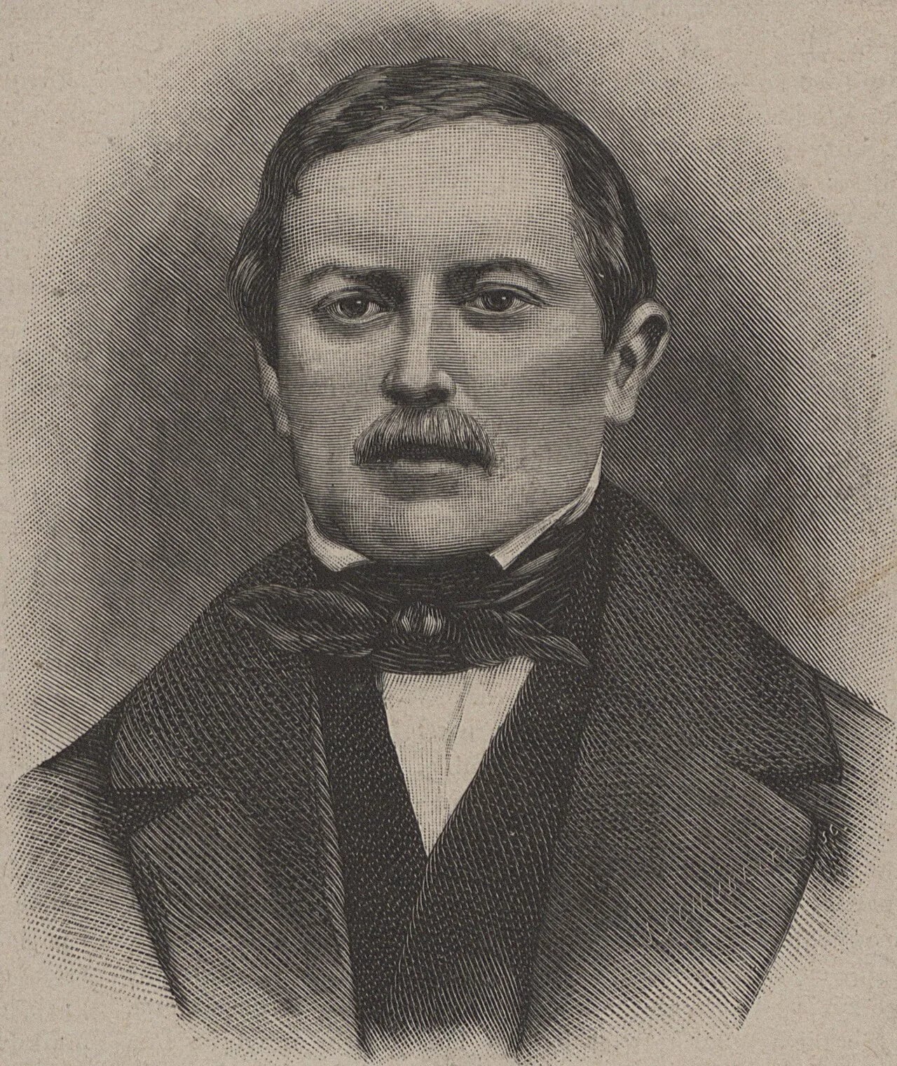 Porträt von Anton Bronikowski (1817–1884) – Gedenkseite