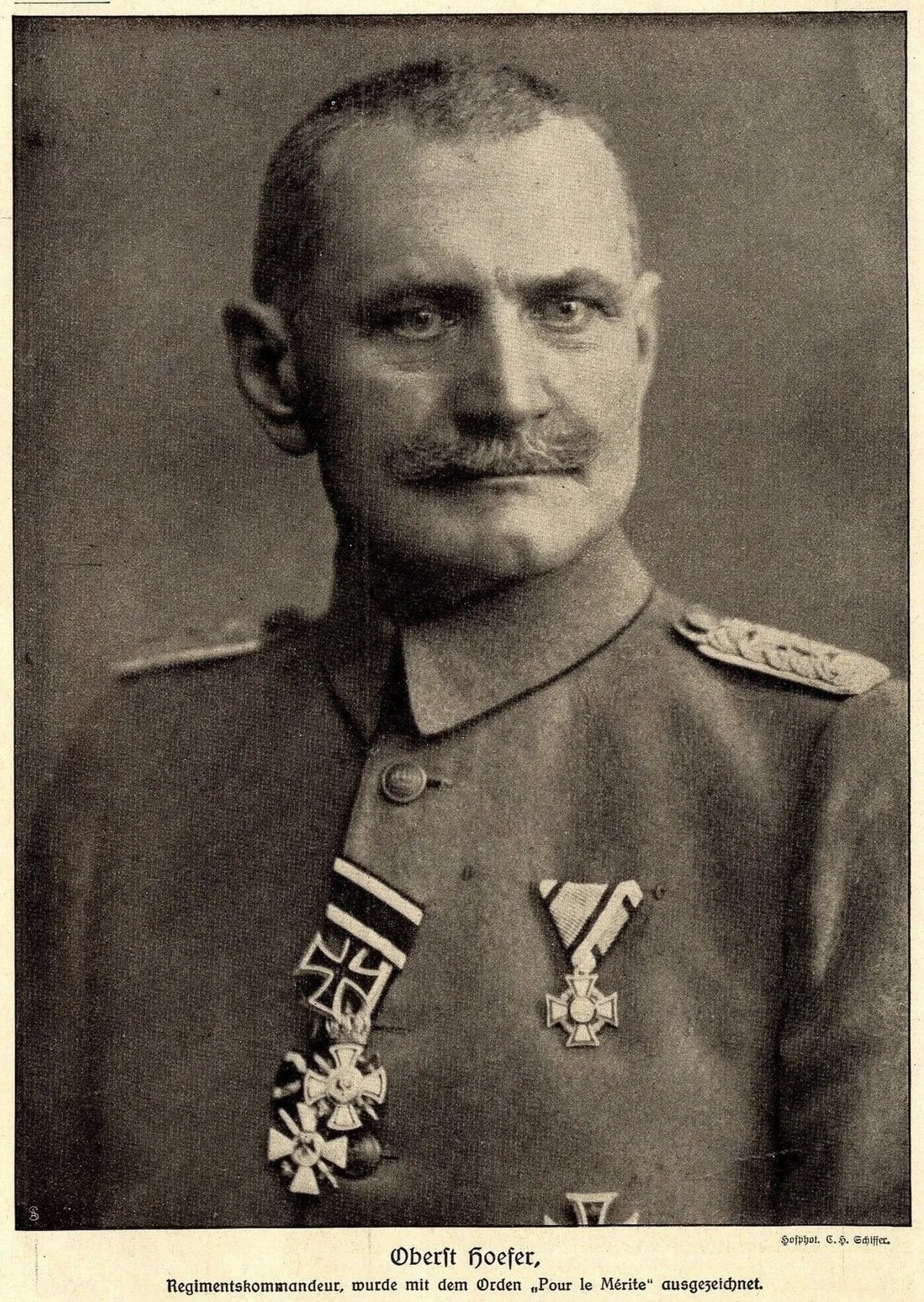 Portrait of Karl Hoefer (1862–1939) – memorial page