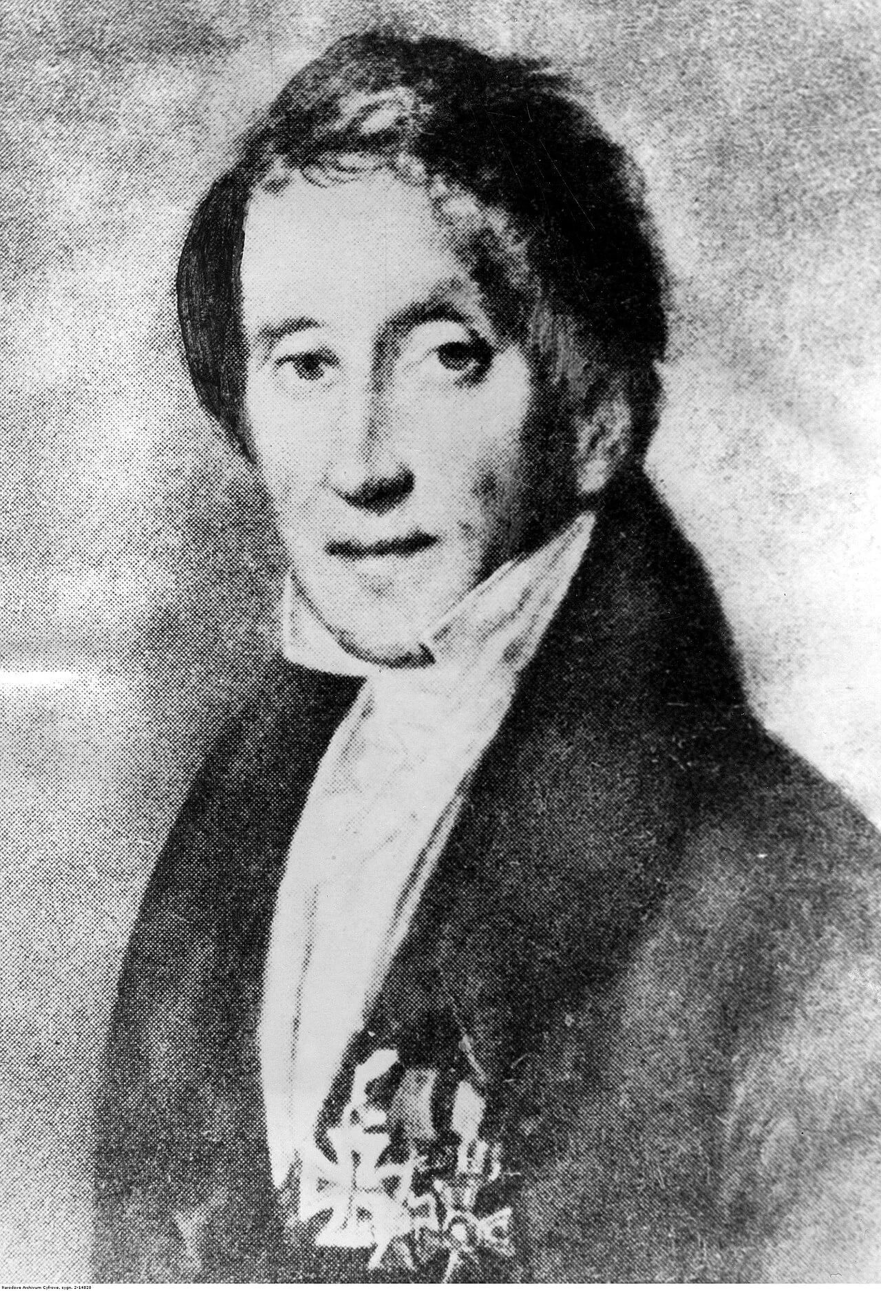 Porträt von Karl August Ferdinand von Borcke (1776–1830) – Gedenkseite