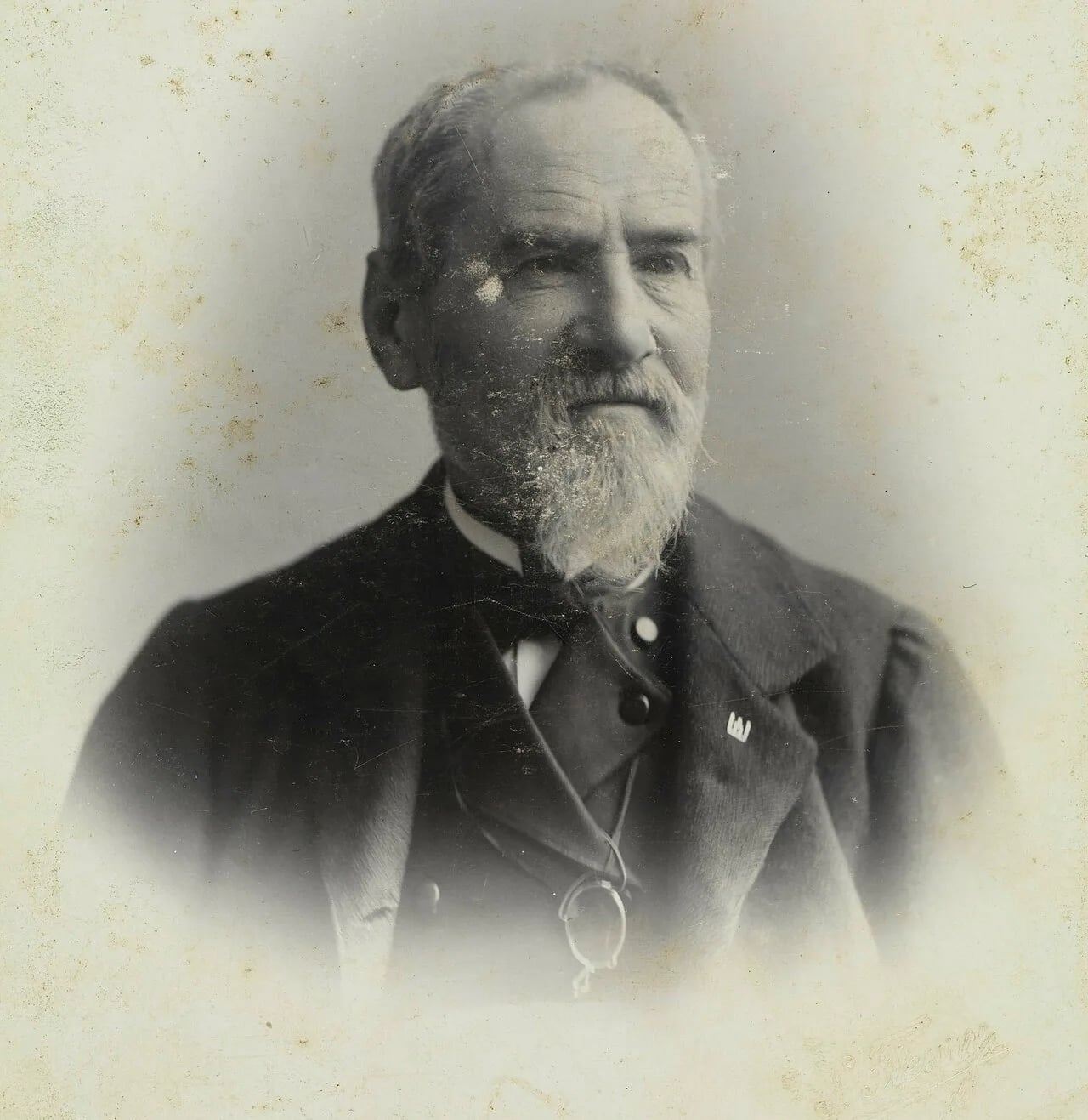 Porträt von Boleslaw Michal Rusiecki (1824–1913) – Gedenkseite