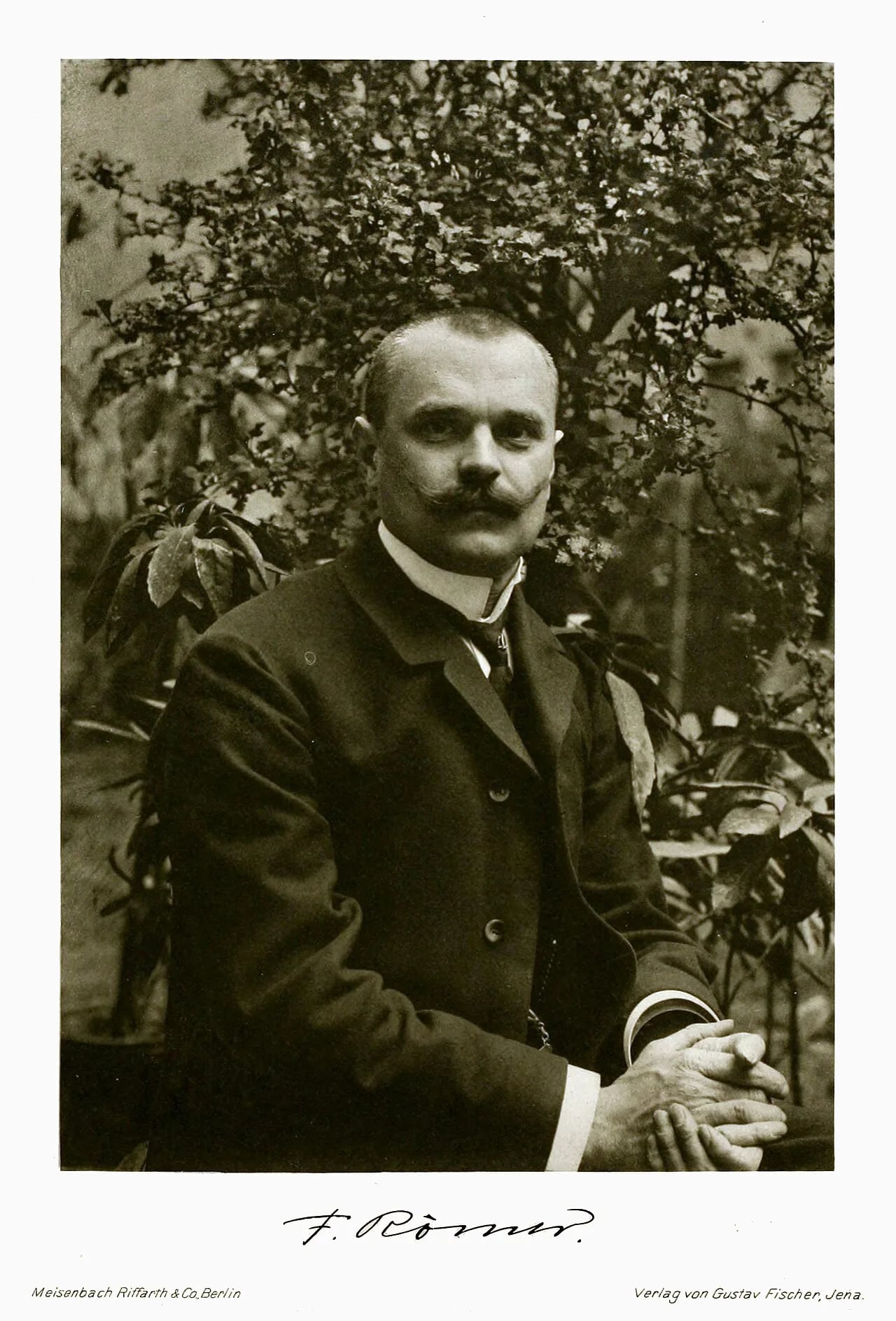 Portrait of Fritz Römer (1866–1909) – memorial page