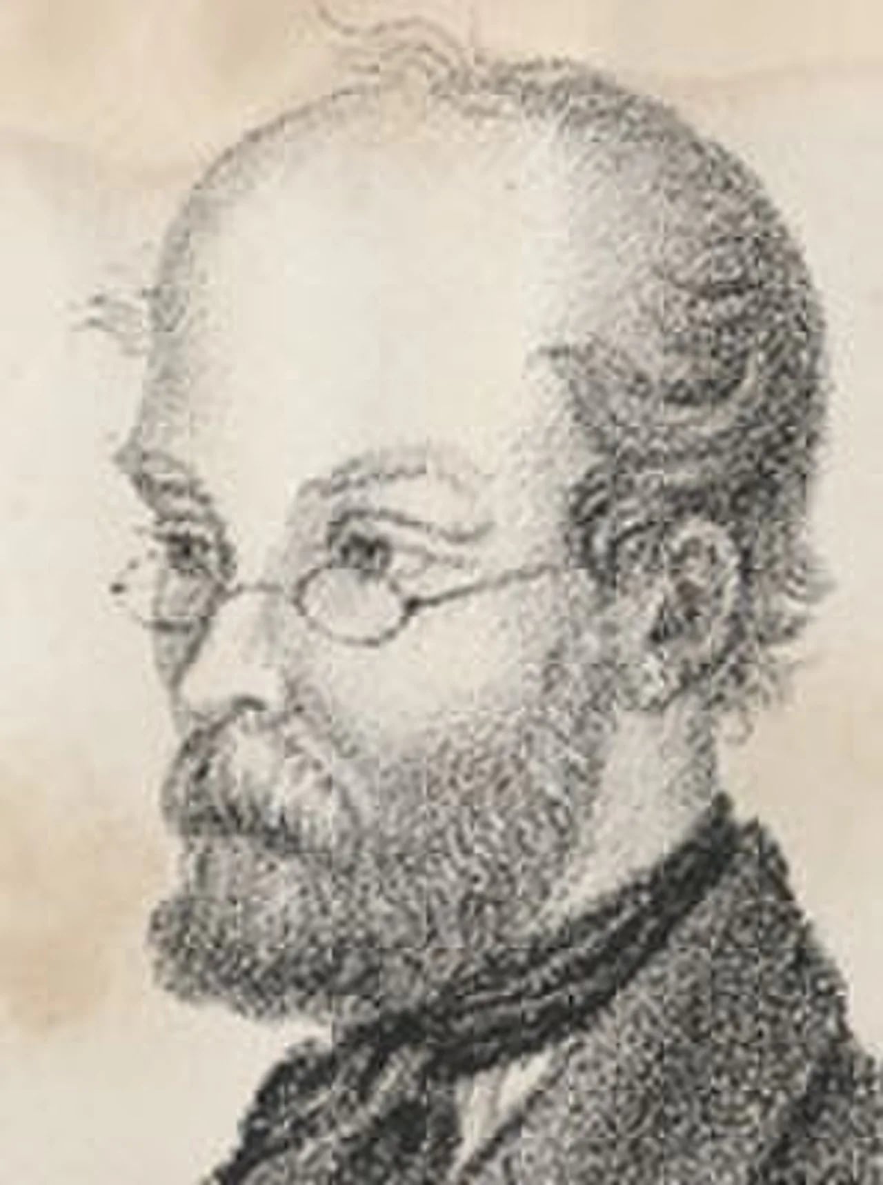 Porträt von Georg Ludwig Kobelt (1804–1857) – Gedenkseite