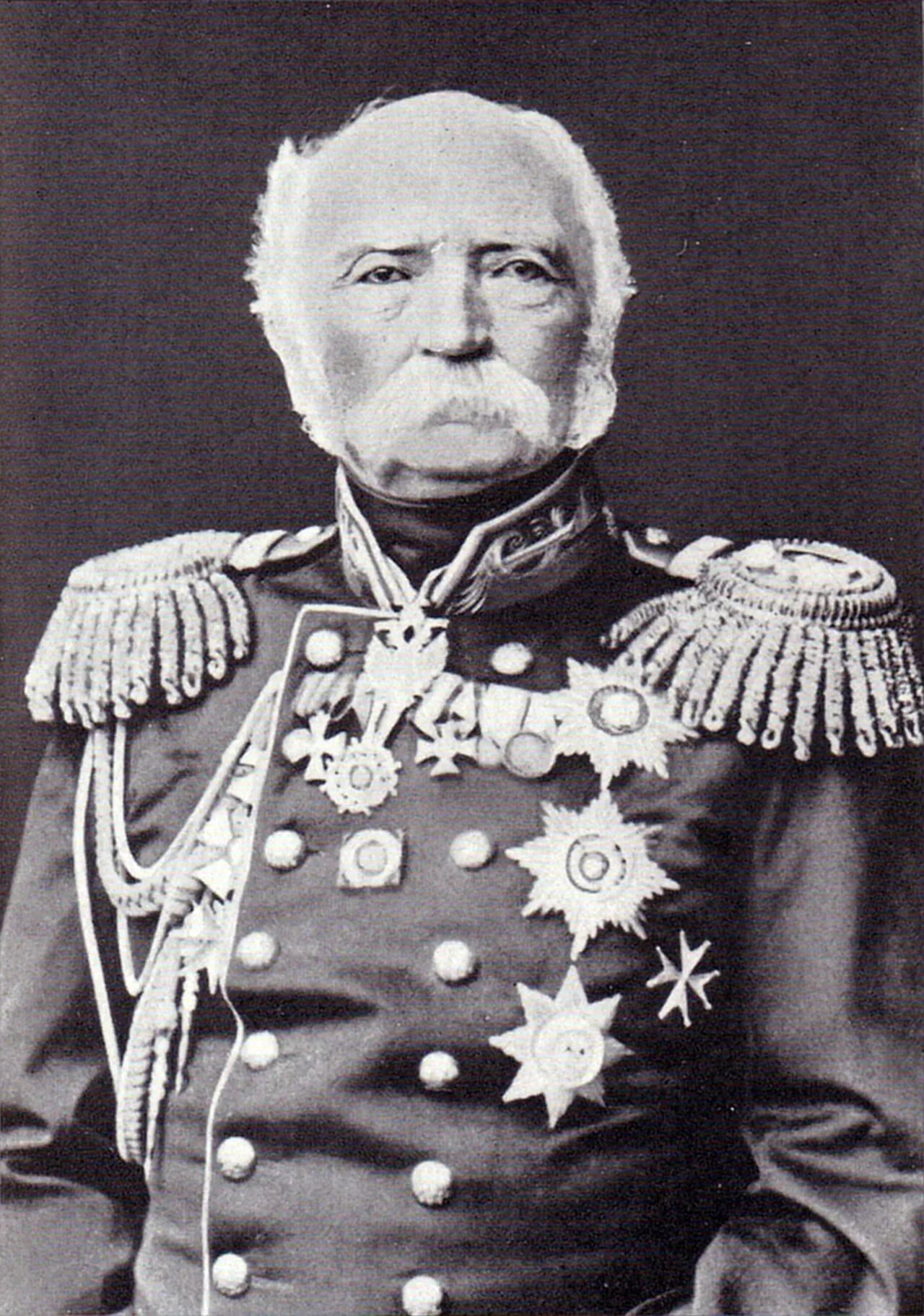 Porträt von Carl von Prittwitz (1797–1881) – Gedenkseite