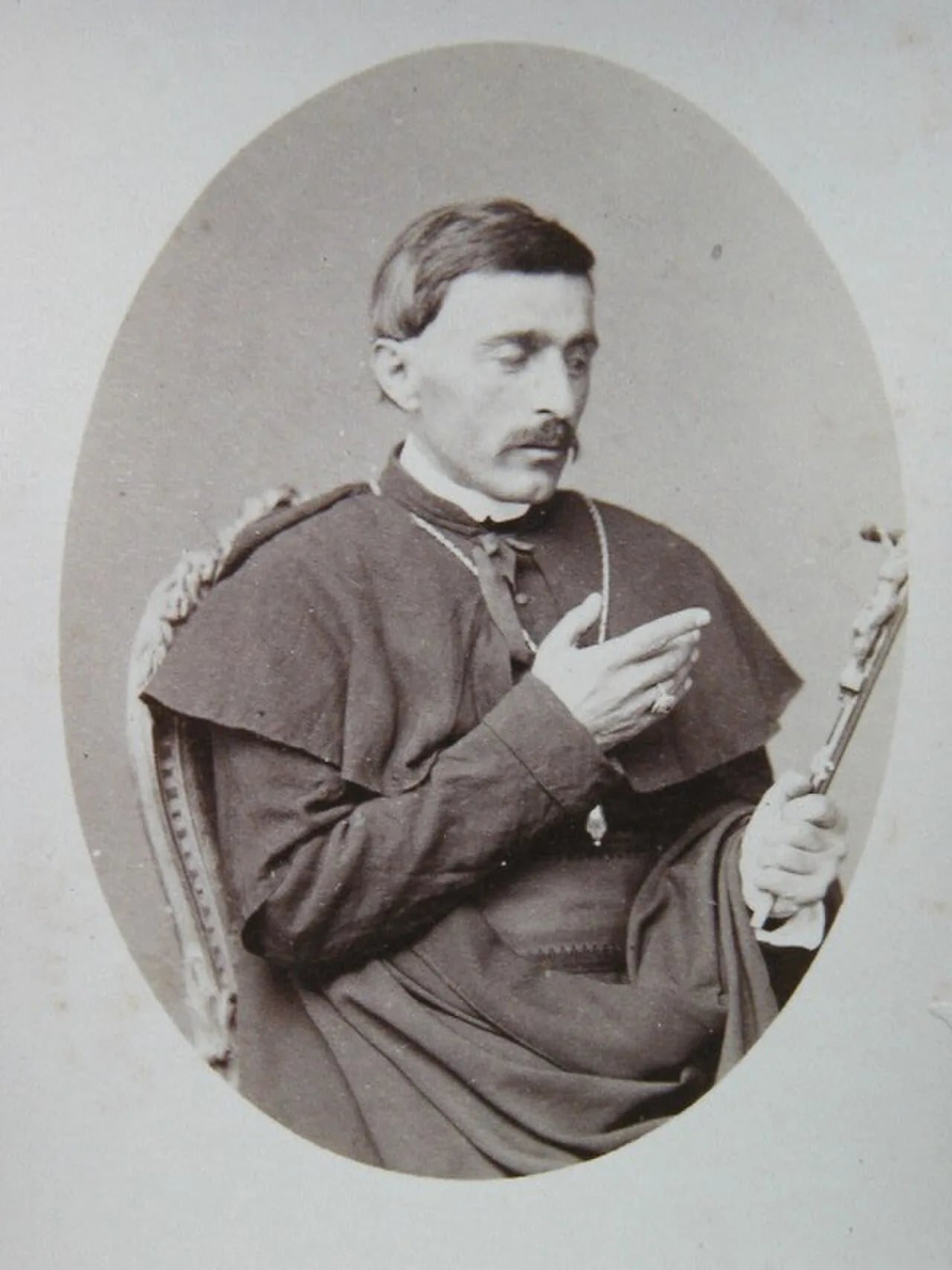 Porträt von Dario Bucciarelli (1827–1878) – Gedenkseite