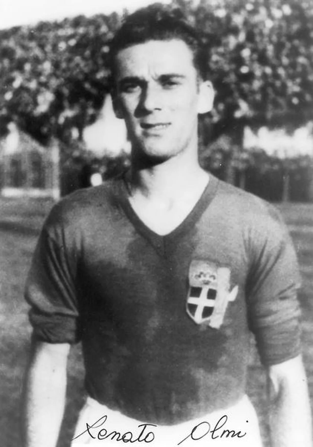 Portrait of Renato Olmi (1914–1985) – memorial page