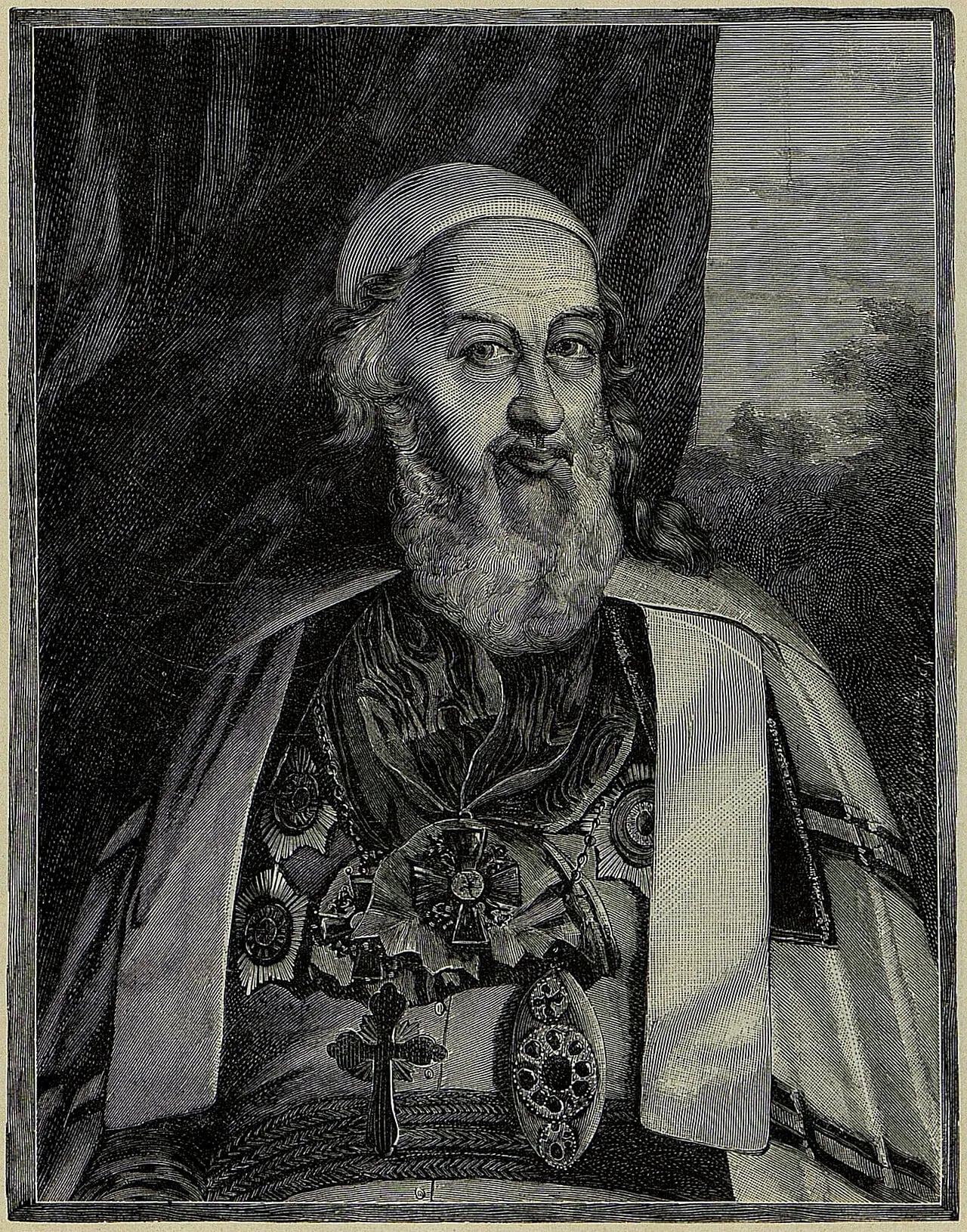 Portrait of Iraklij Lisovskij (1734–1809) – memorial page