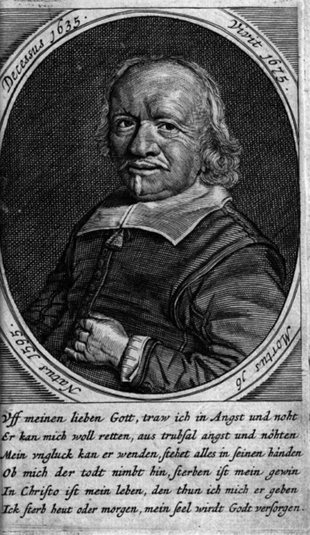 Porträt von Hermann Löher (1595–1678) – Gedenkseite