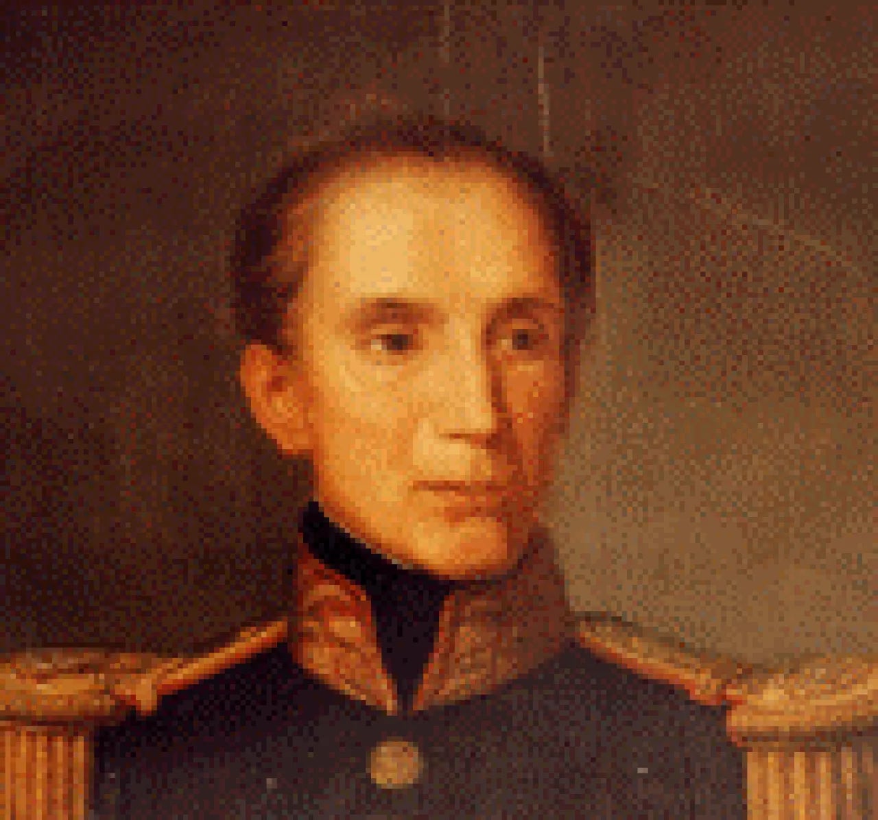 Portrait of Florestano Pepe (1778–1851) – memorial page