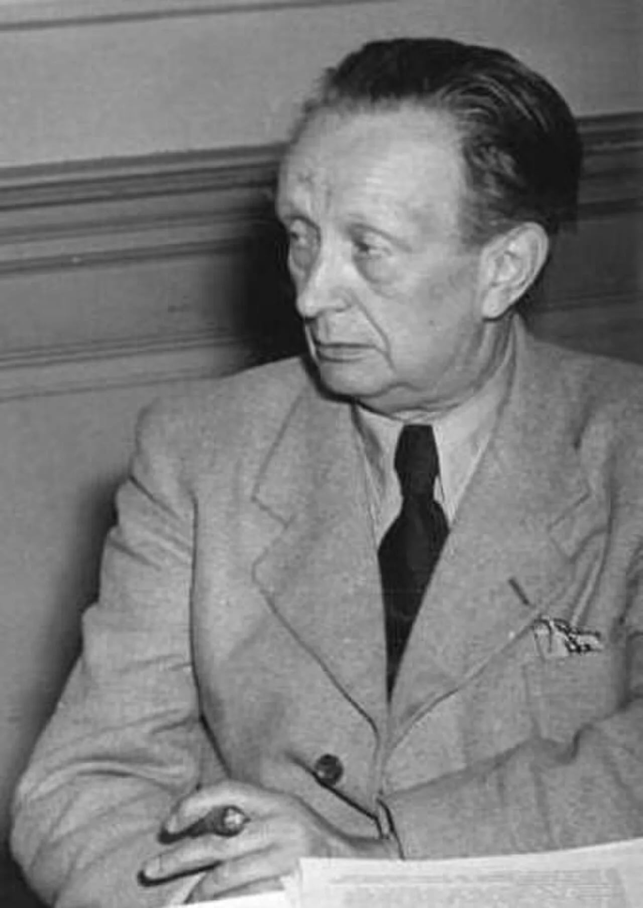 Porträt von Ehm Welk (1884–1966) – Gedenkseite