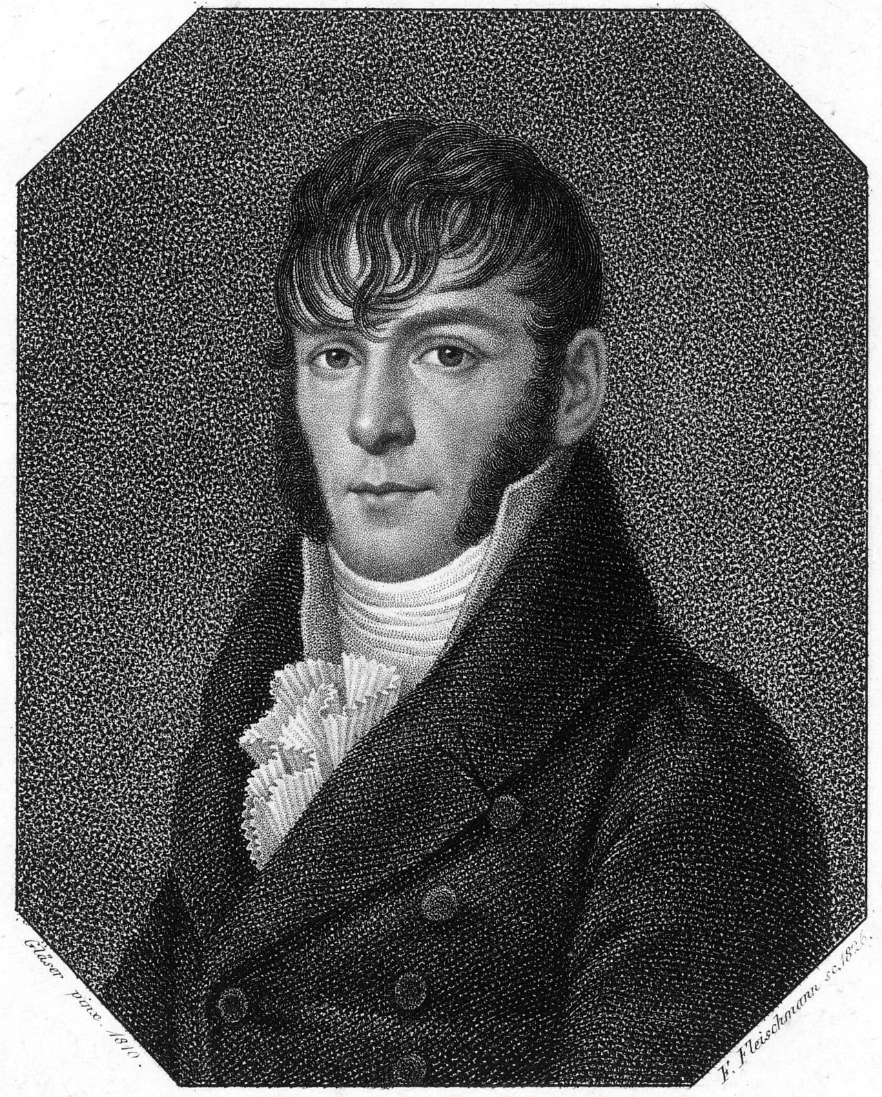 Porträt von August Schumann (1773–1826) – Gedenkseite