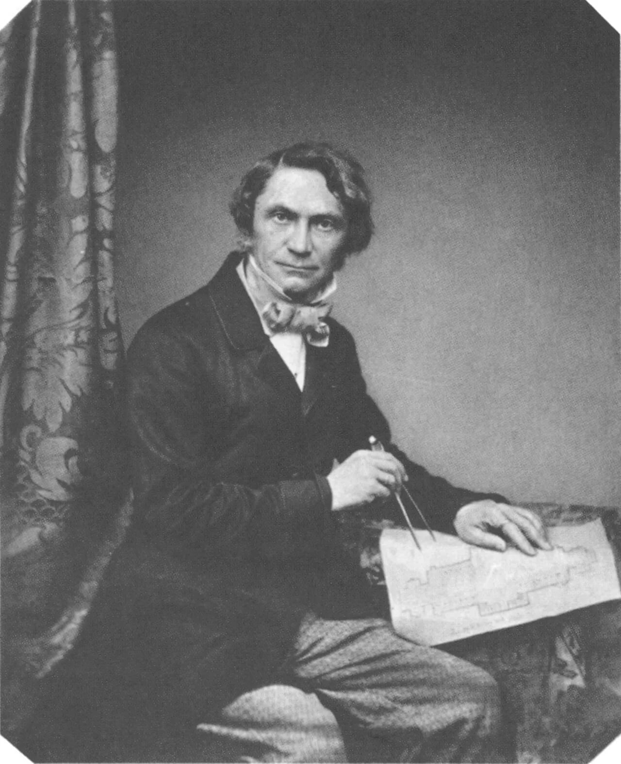 Porträt von August von Voit (1801–1870) – Gedenkseite