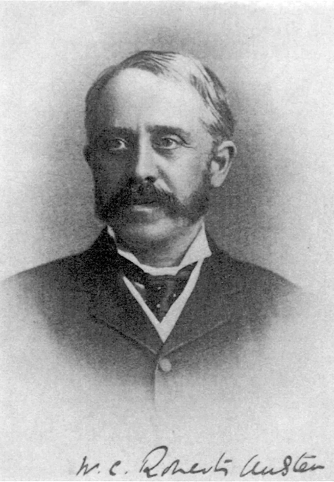 Portrait of William Chandler Roberts-Austen (1843–1902) – memorial page