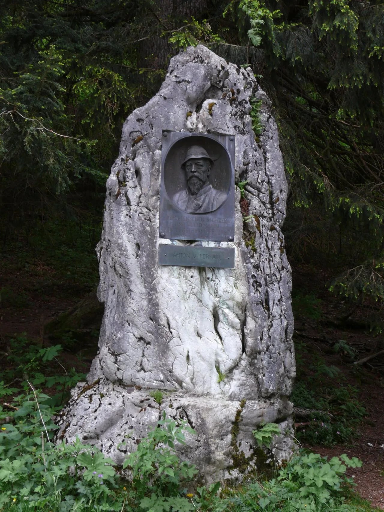 Porträt von Anton von Perfall (1853–1912) – Gedenkseite