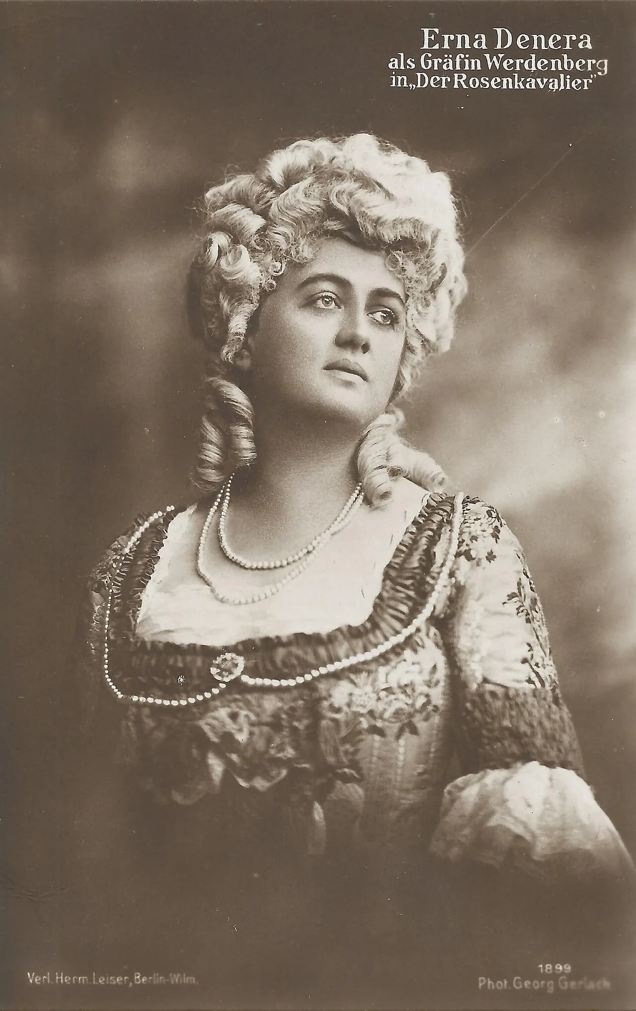 Porträt von Erna Denera (1881–1938) – Gedenkseite