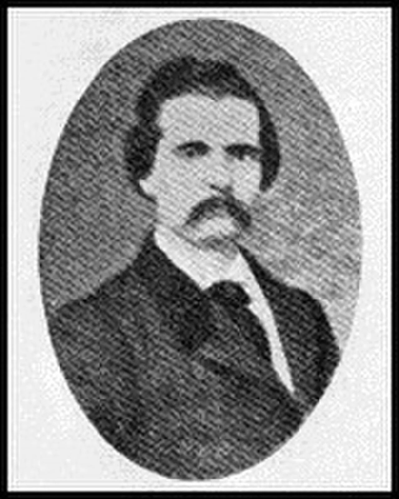 Porträt von Manuel Antônio de Almeida (1831–1861) – Gedenkseite