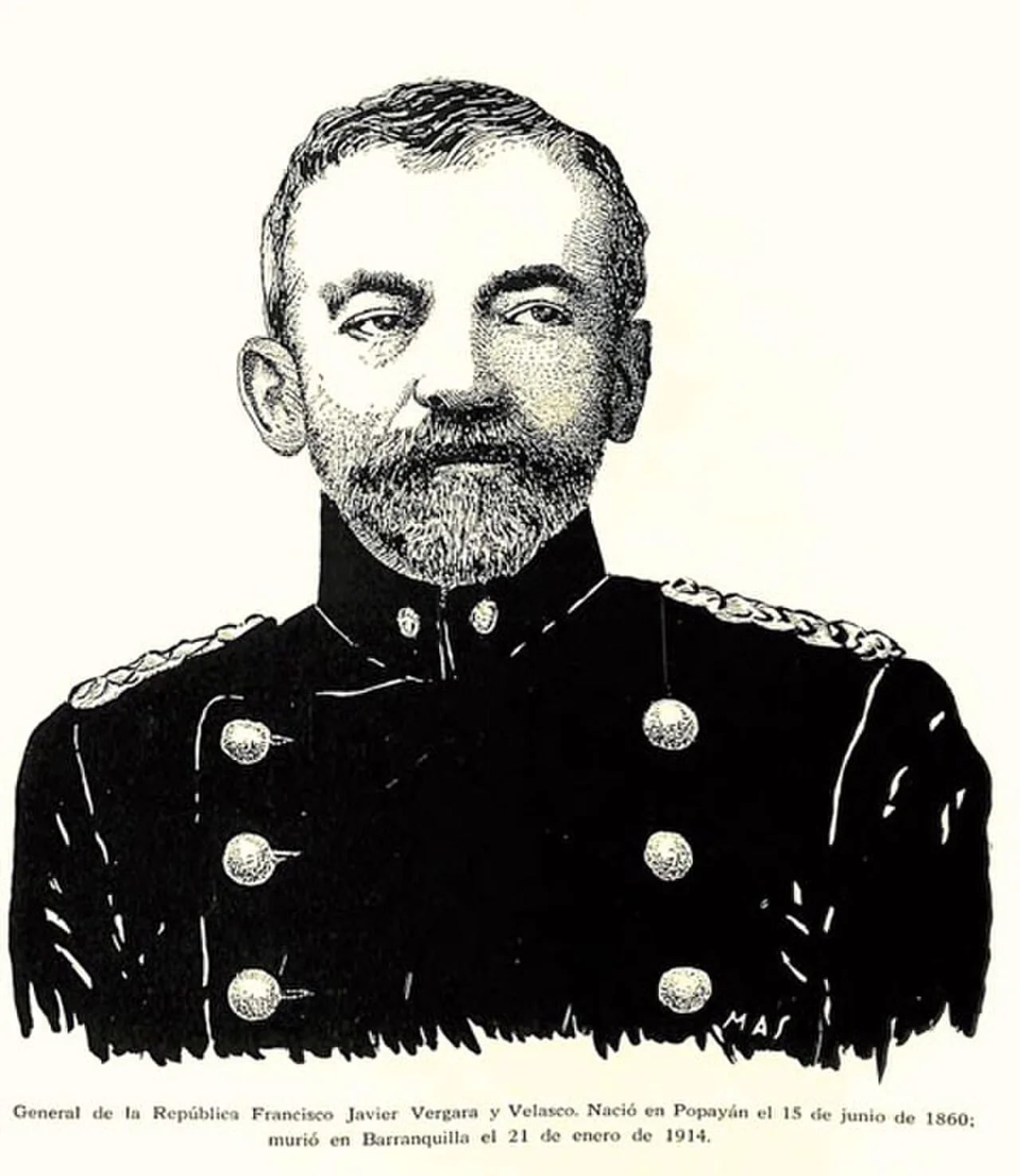 Portrait of Francisco Javier Vergara y Velasco (1860–1914) – memorial page