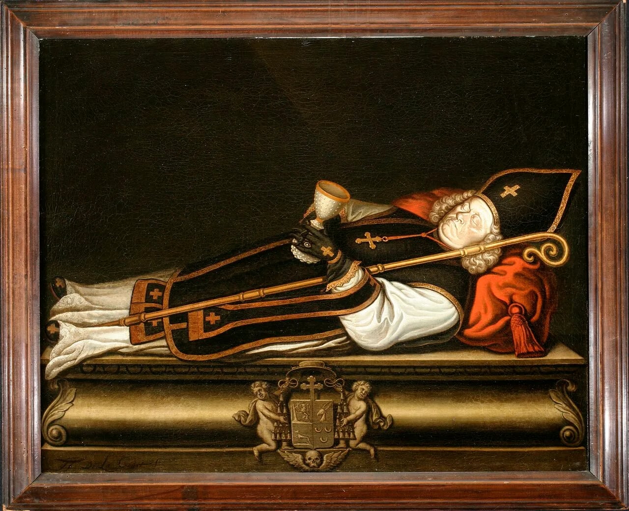 Porträt von Cornelius Steenoven (1661–1725) – Gedenkseite
