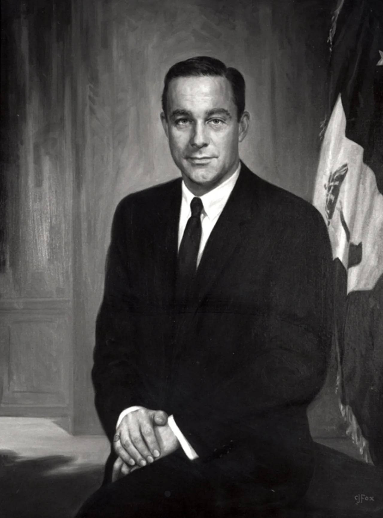 Porträt von Alexander Trowbridge (1929–2006) – Gedenkseite