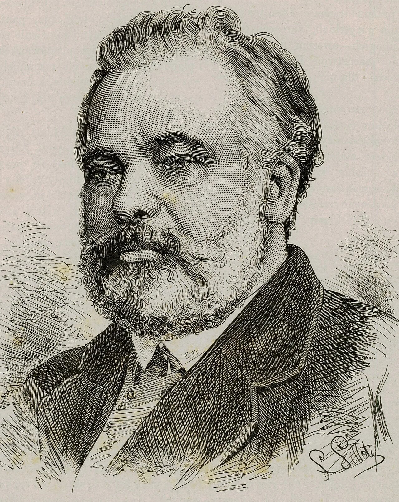 Porträt von Jan Pilecki (1821–1878) – Gedenkseite