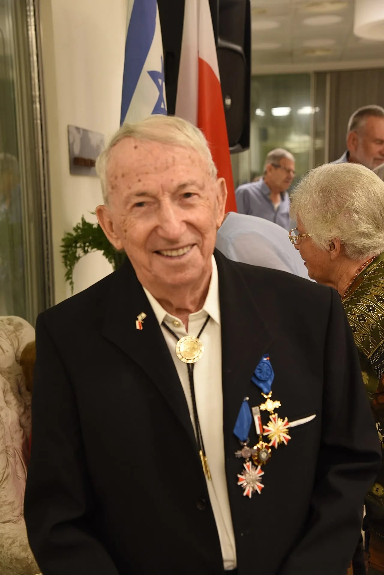 Portrait of Eliezer Grynfeld (1923–2020) – memorial page