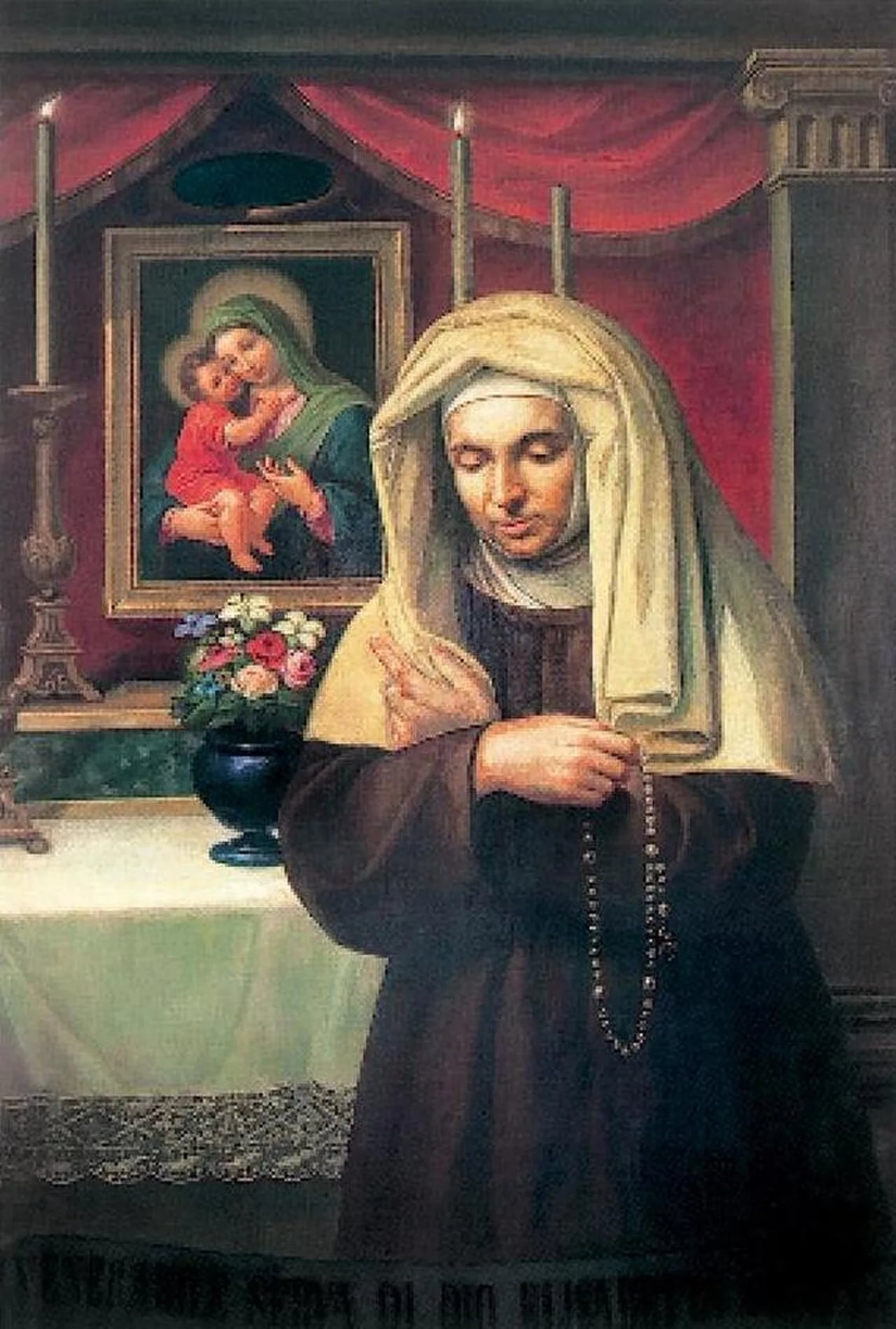 Porträt von Elisabetta Sanna (1788–1857) – Gedenkseite