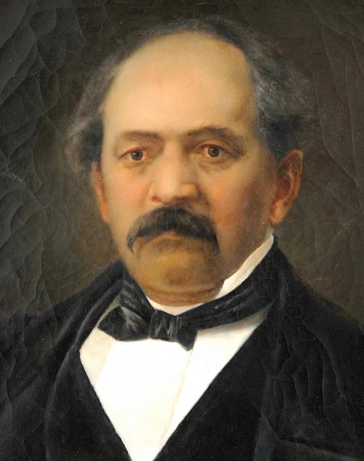 Porträt von Johann Adam Heckel (1812–1877) – Gedenkseite