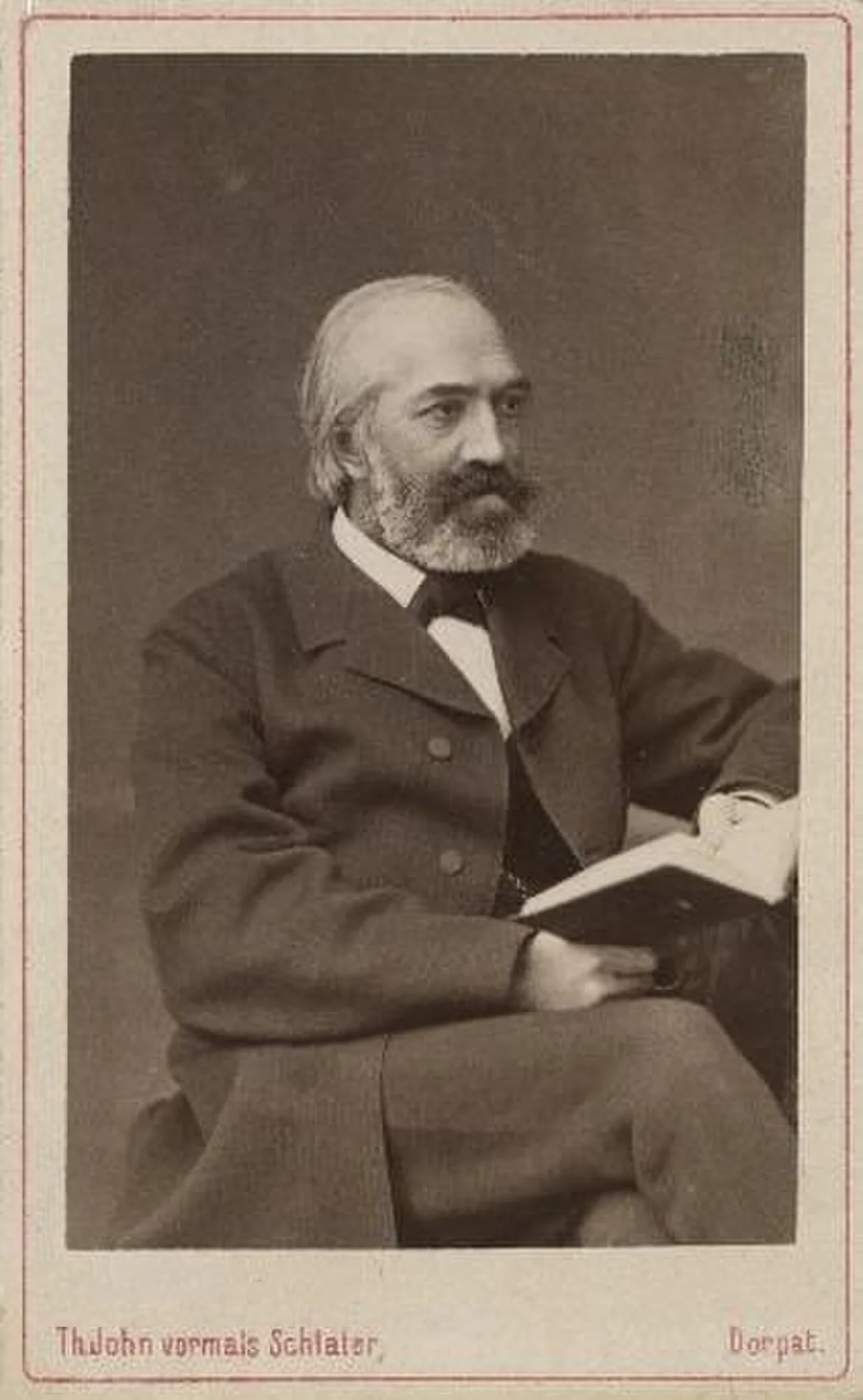 Portrait of Ernst Sokolowsky (1833–1899) – memorial page