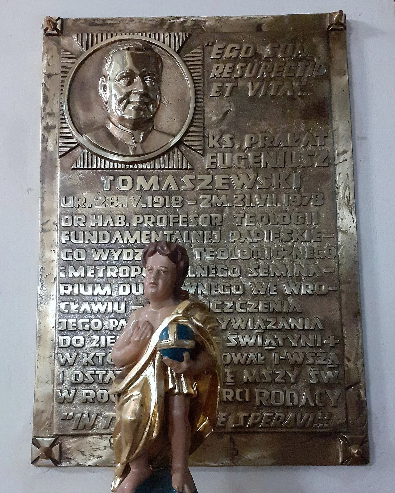 Porträt von Eugeniusz Tomaszewski (1918–1978) – Gedenkseite