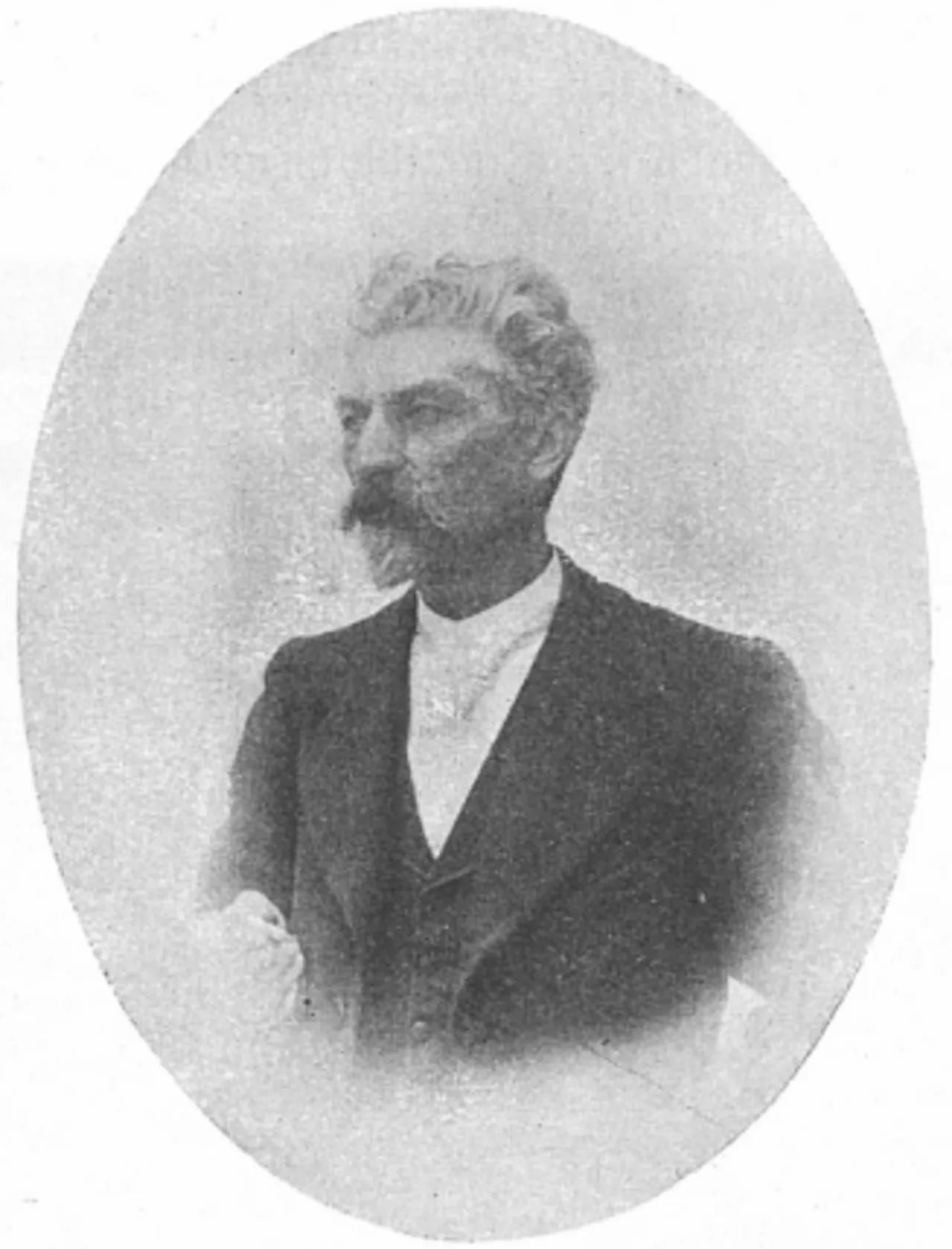 Porträt von Arthur Chaudouet (1847–1904) – Gedenkseite