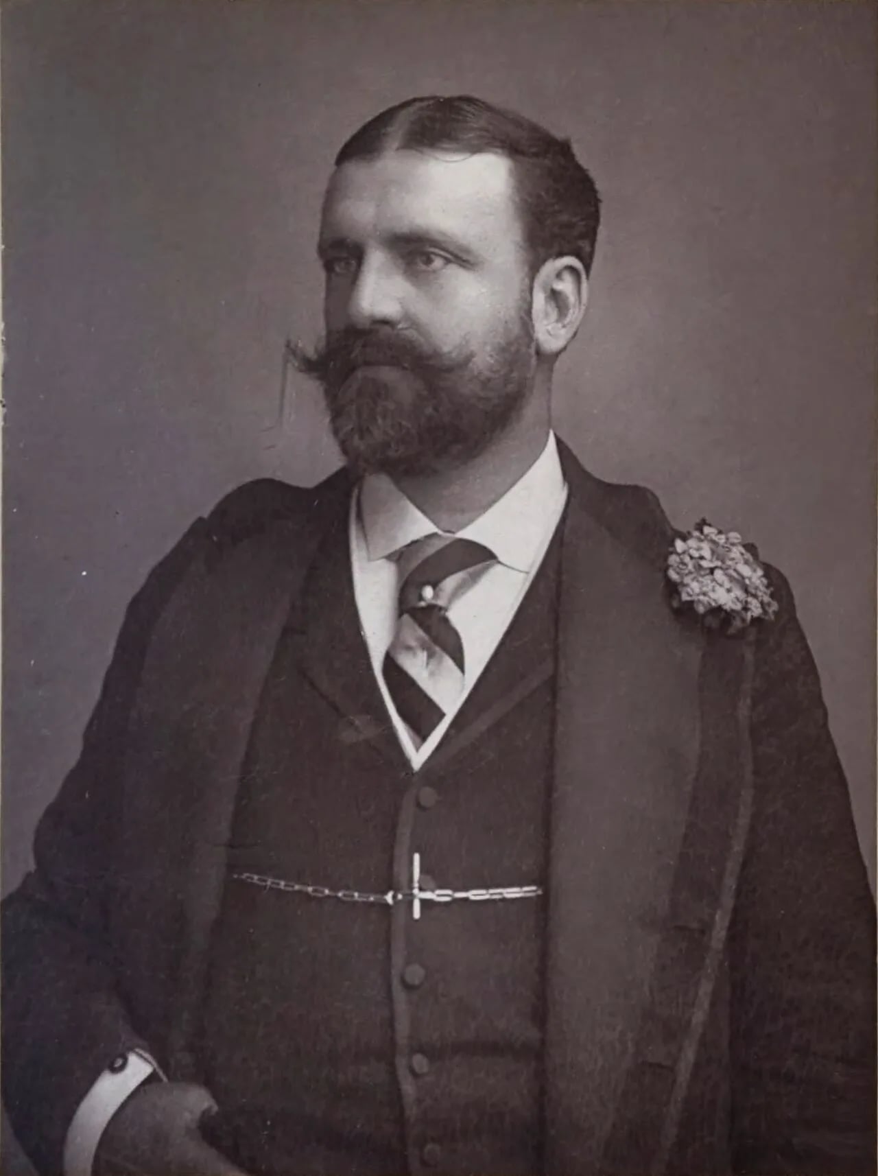 Portrait of Edward Brooks Scovel (1847–1945) – memorial page