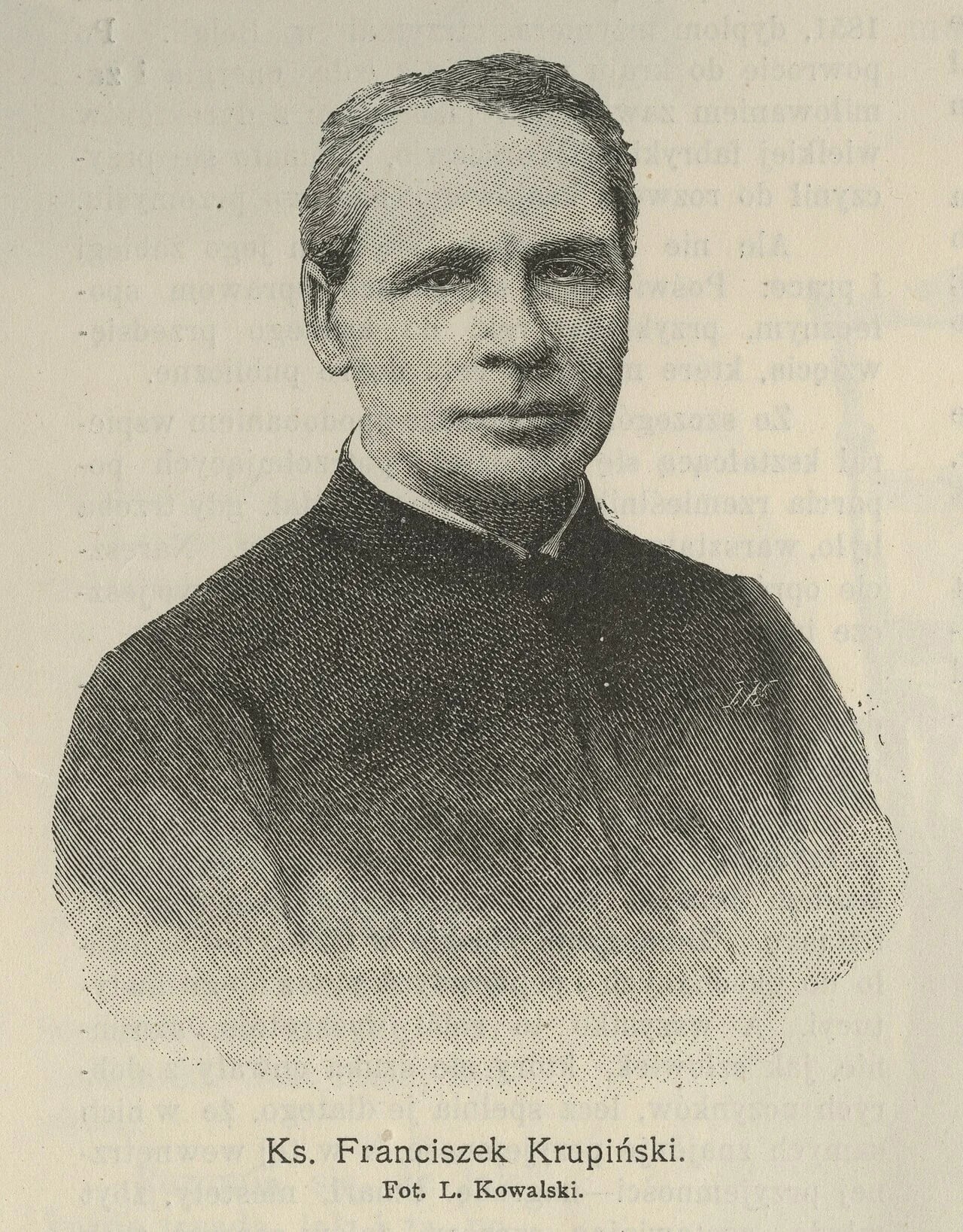Portrait of Franciszek Krupiński (1836–1898) – memorial page
