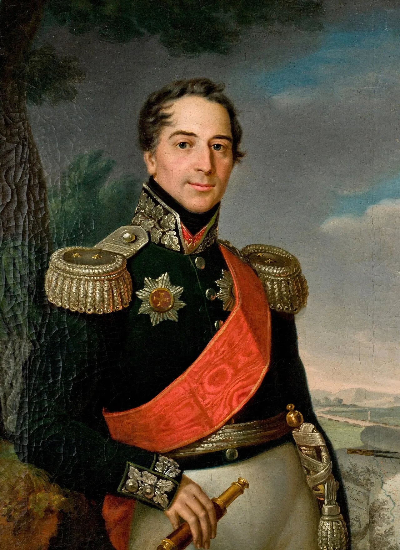 Porträt von Franciszek Ksawery Christiani (1772–1842) – Gedenkseite
