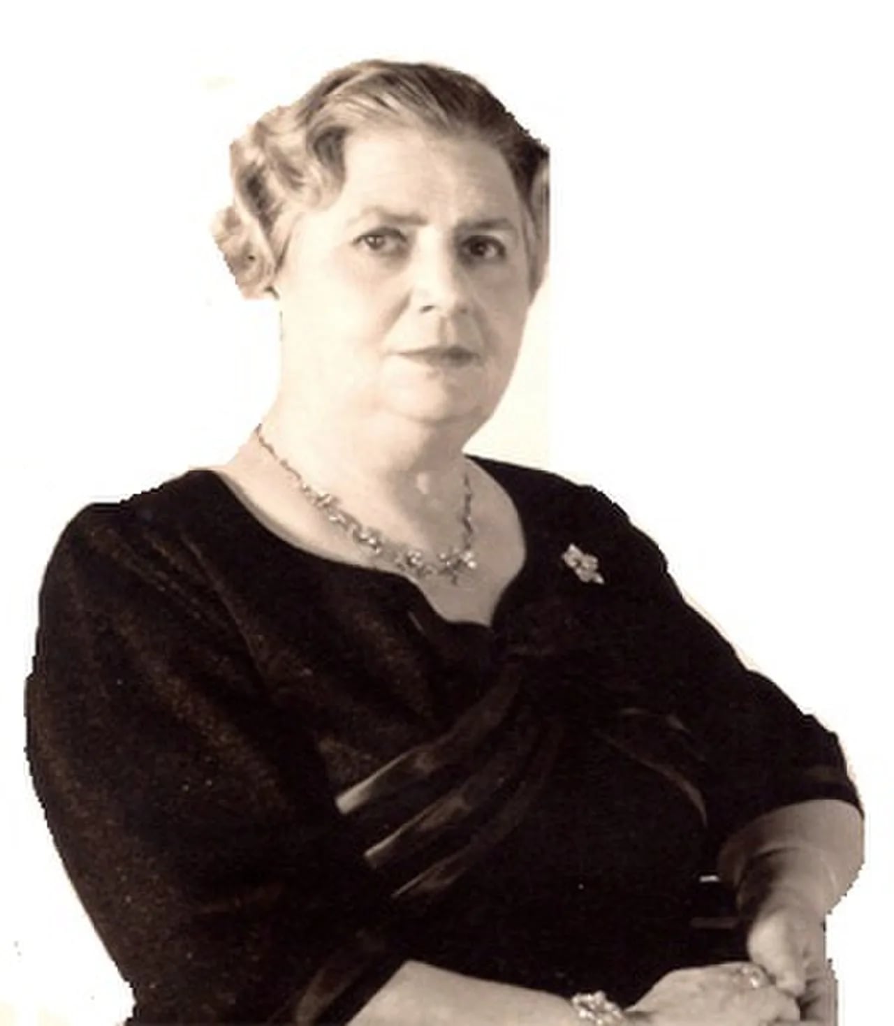 Porträt von Moufida Bourguiba (1890–1976) – Gedenkseite