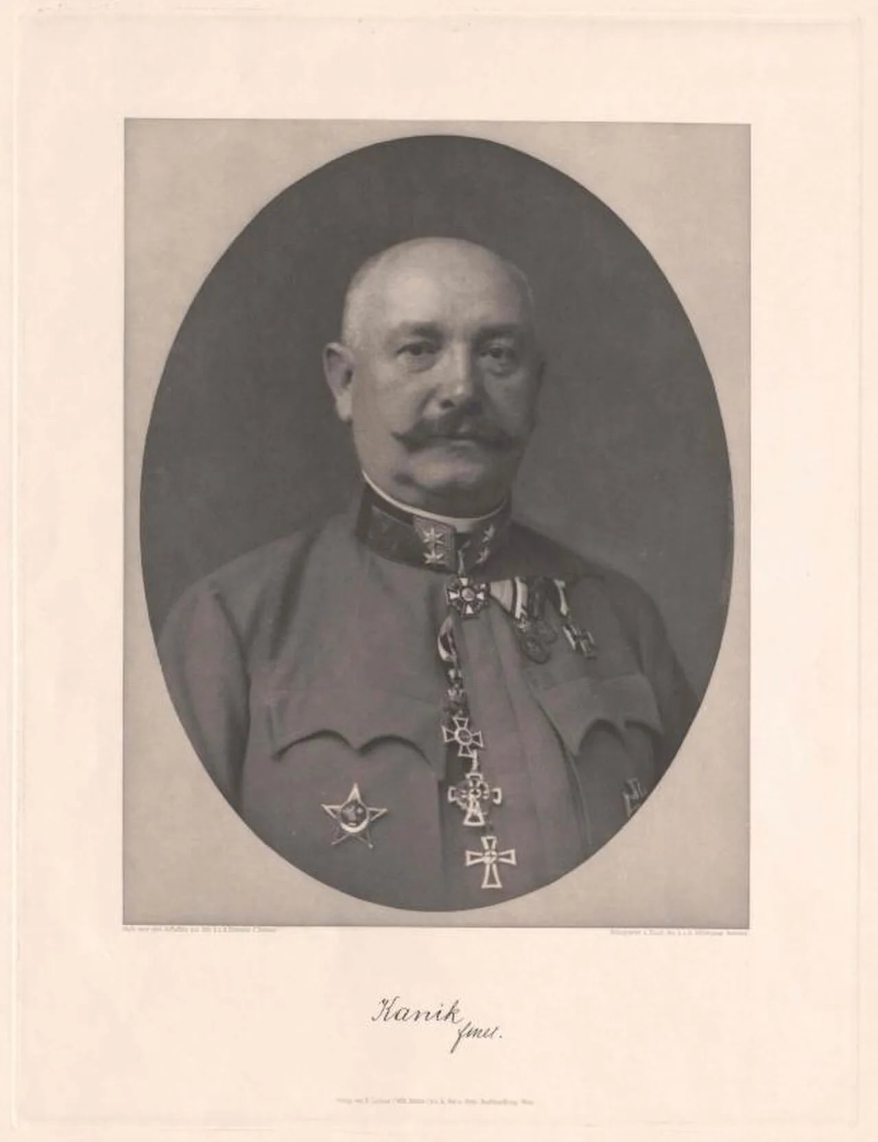 Porträt von Franz Kanik (1863–1931) – Gedenkseite