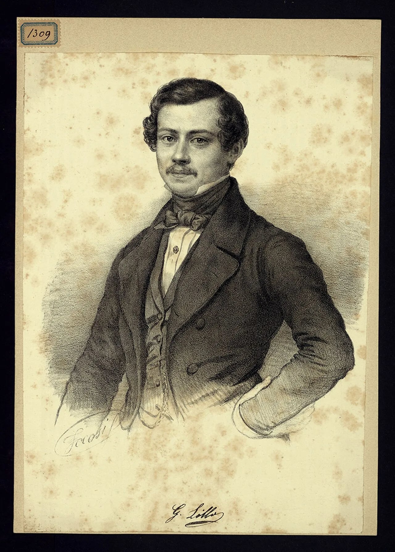 Portrait of Giuseppe Lillo (1814–1863) – memorial page