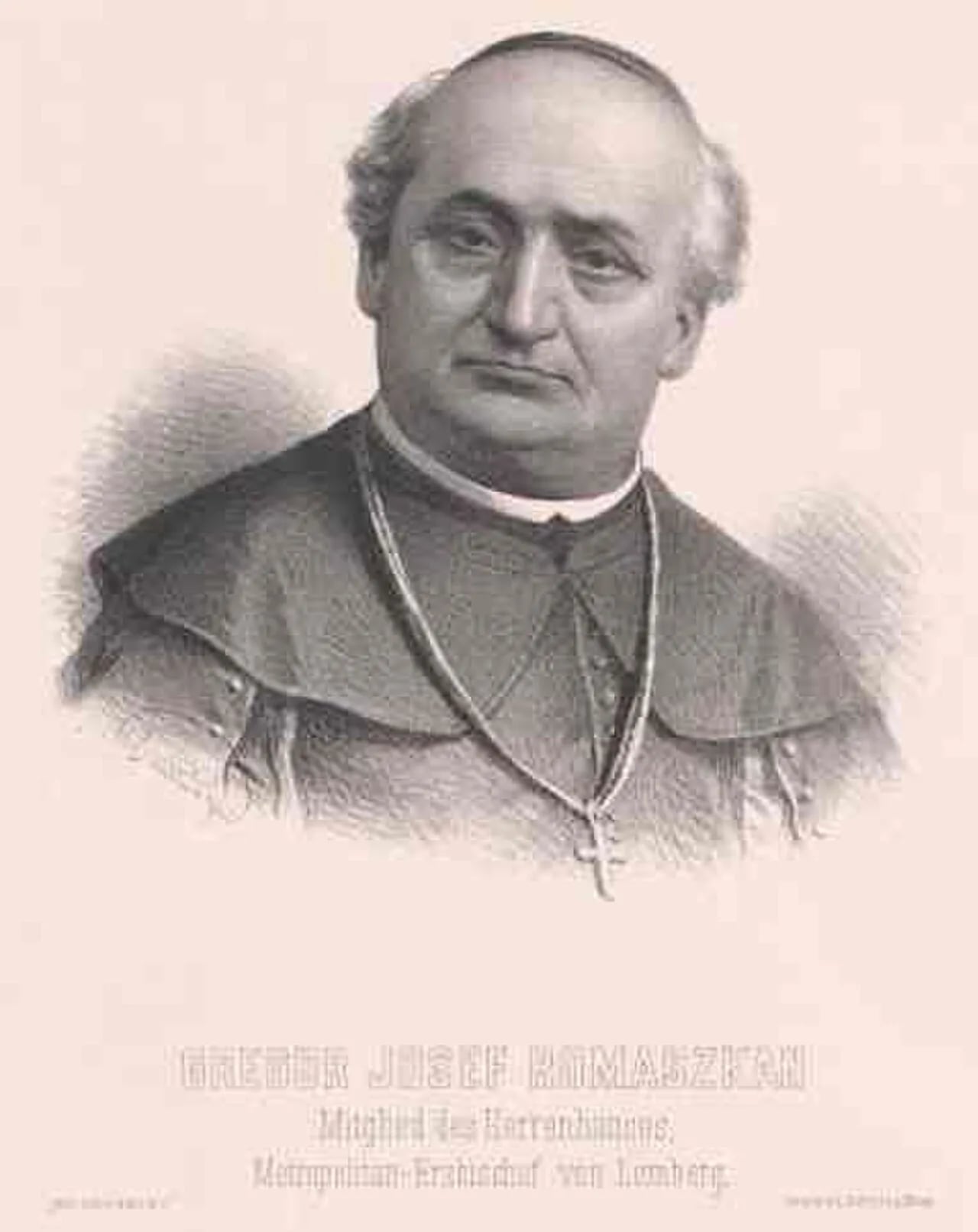 Porträt von Grzegorz Józef Romaszkan (1809–1881) – Gedenkseite