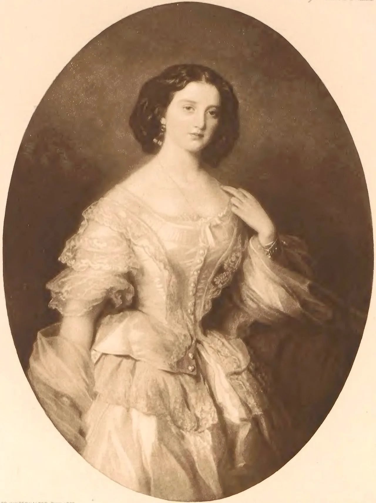 Porträt von Helena Sanguszko (1836–1891) – Gedenkseite
