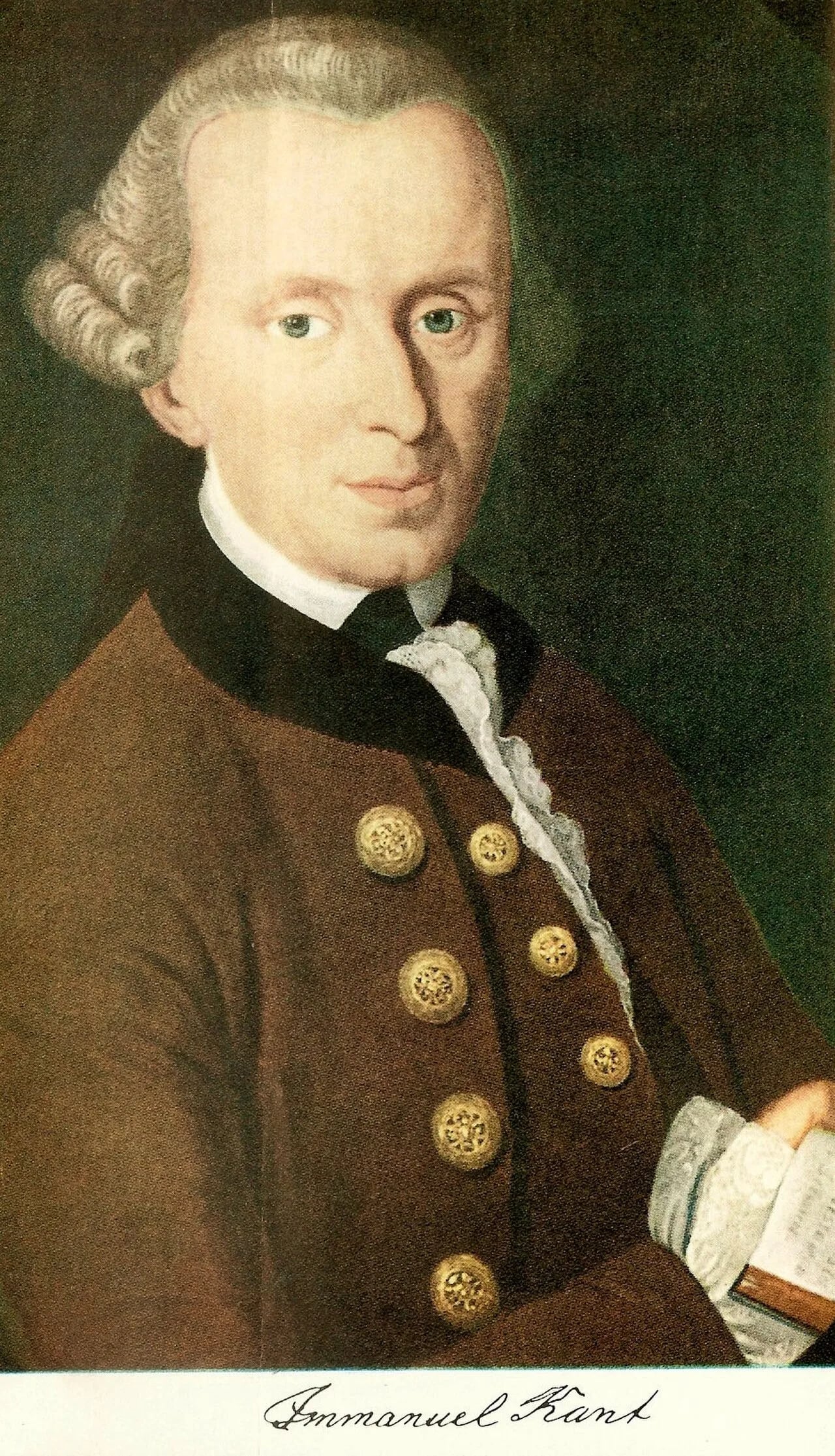 Porträt von Immanuel Kant (1724–1804) – Gedenkseite