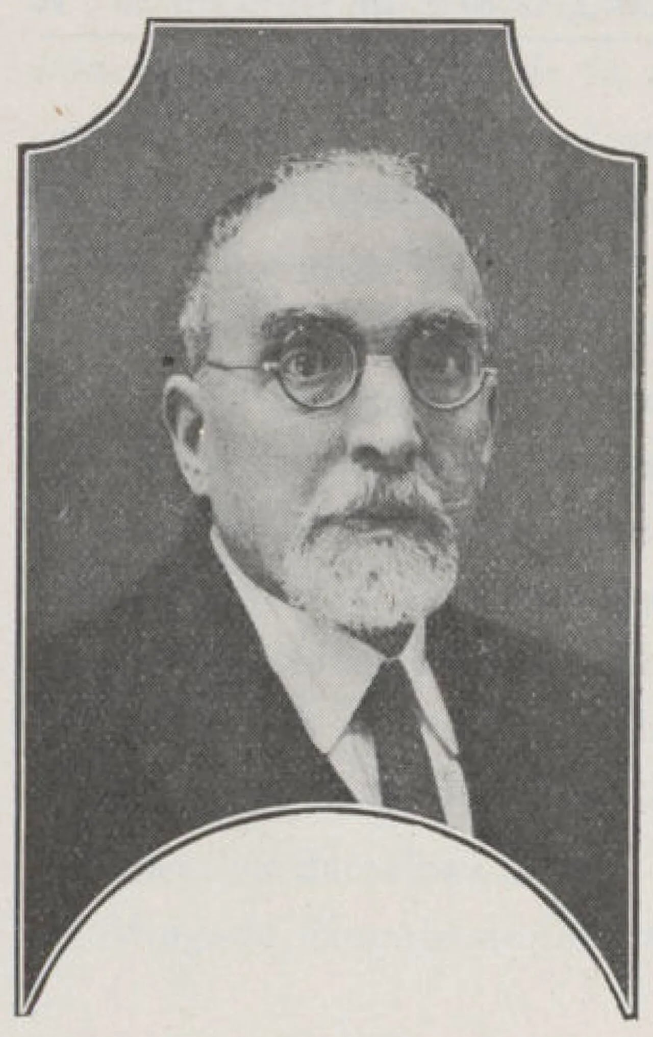 Porträt von Enrique Vidal y Bobo (1864–1935) – Gedenkseite