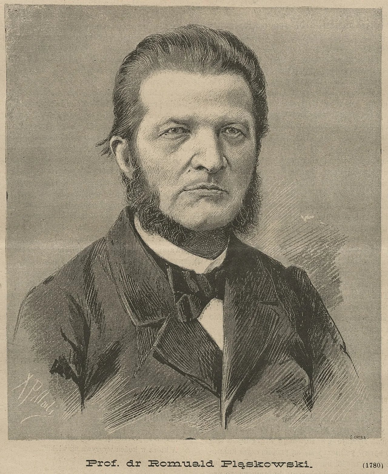 Portrait of Romuald Plonskowski/Pląskowski (1821–1896) – memorial page