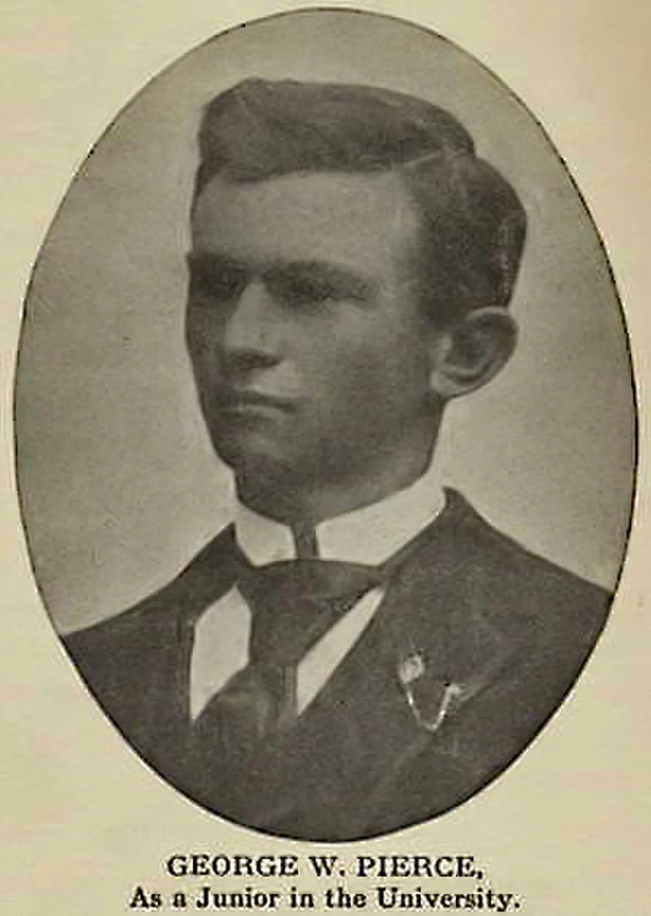 Porträt von George W. Pierce (1872–1956) – Gedenkseite