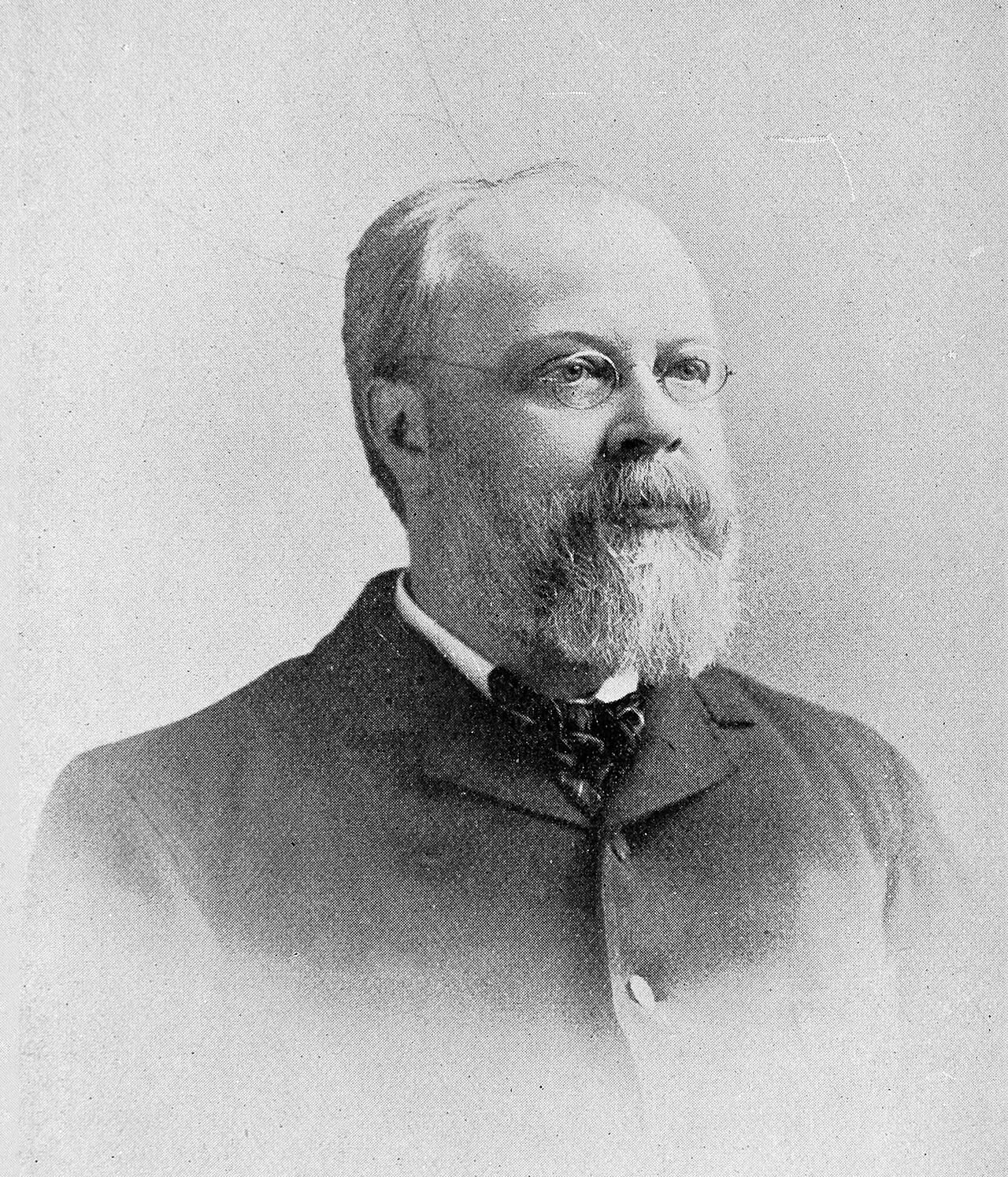 Portrait of Franklin Leonard Pope (1840–1895) – memorial page