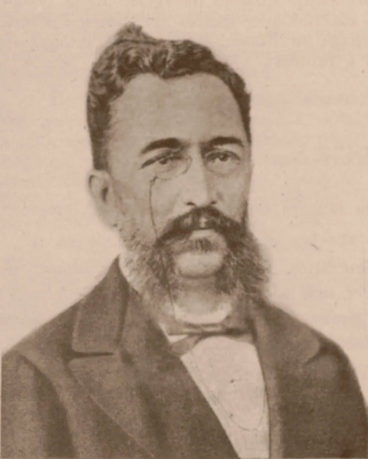 Porträt von Afonso Celso, Viscount of Ouro Preto (1836–1912) – Gedenkseite