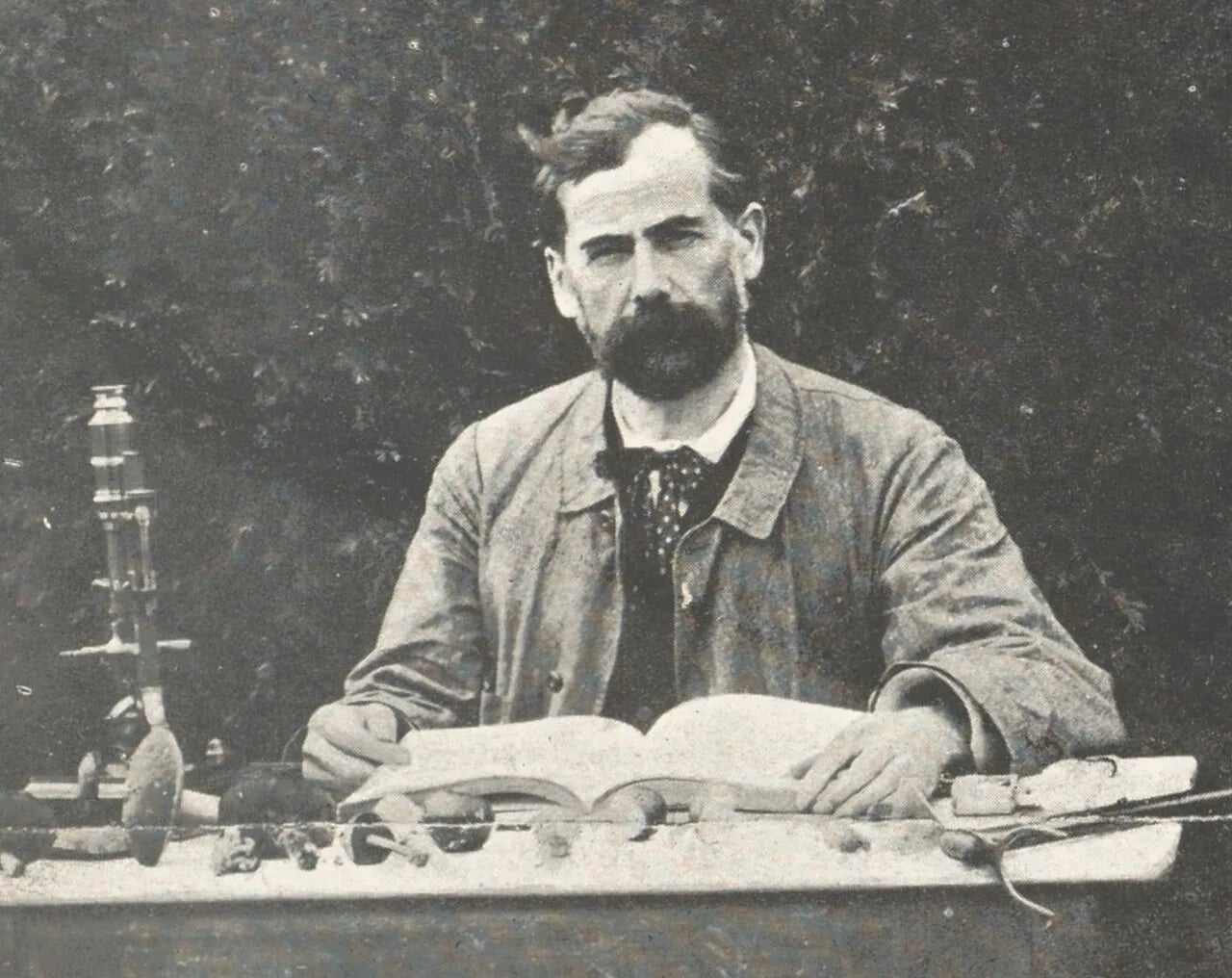 Porträt von Lucien Quélet (1832–1899) – Gedenkseite