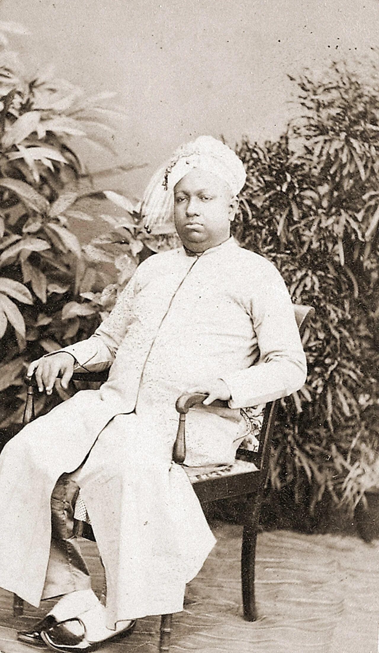 Portrait of Ayilyam Thirunal (1832–1880) – memorial page