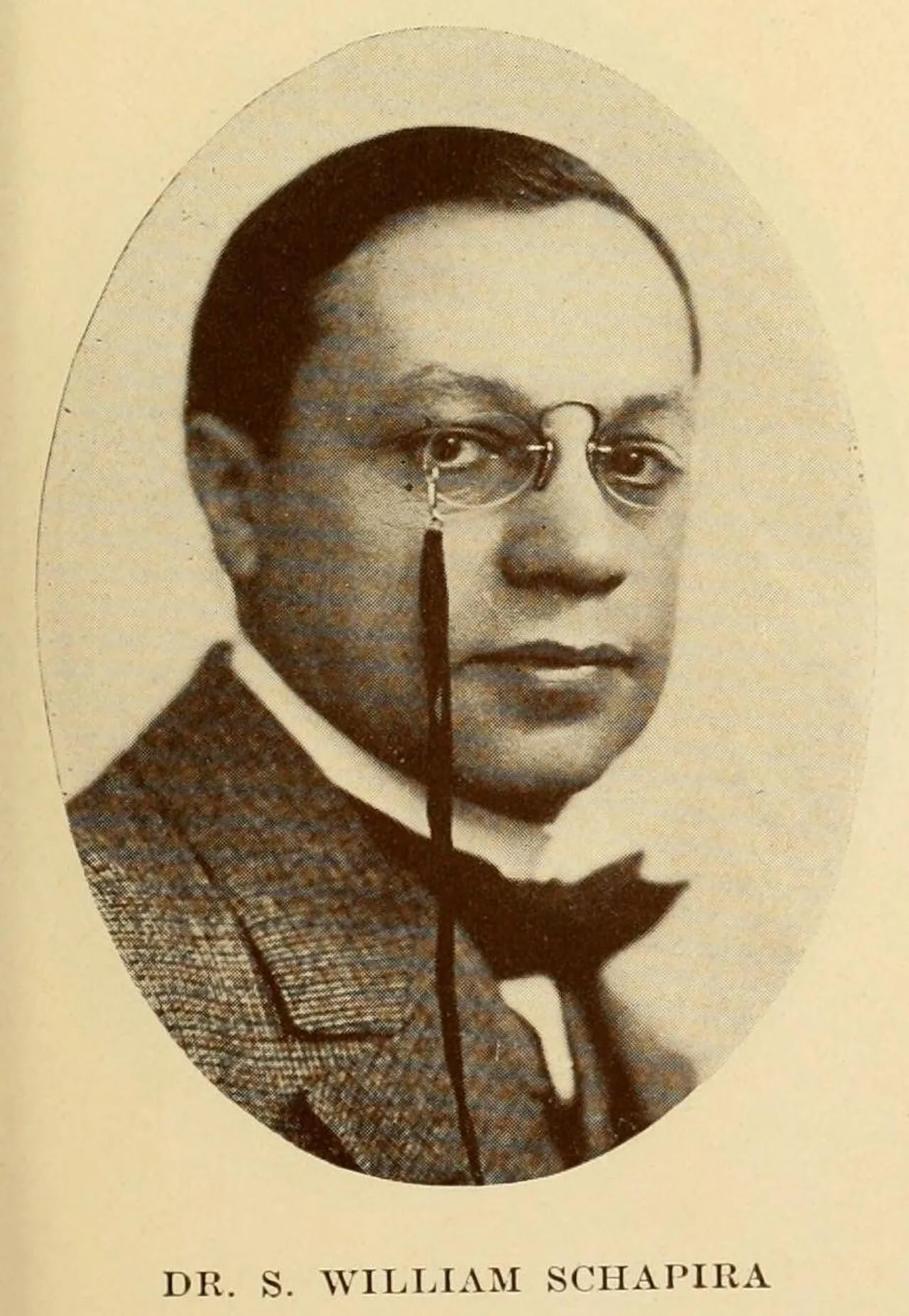 Portrait of Samuel William Schapira (1872–1936) – memorial page