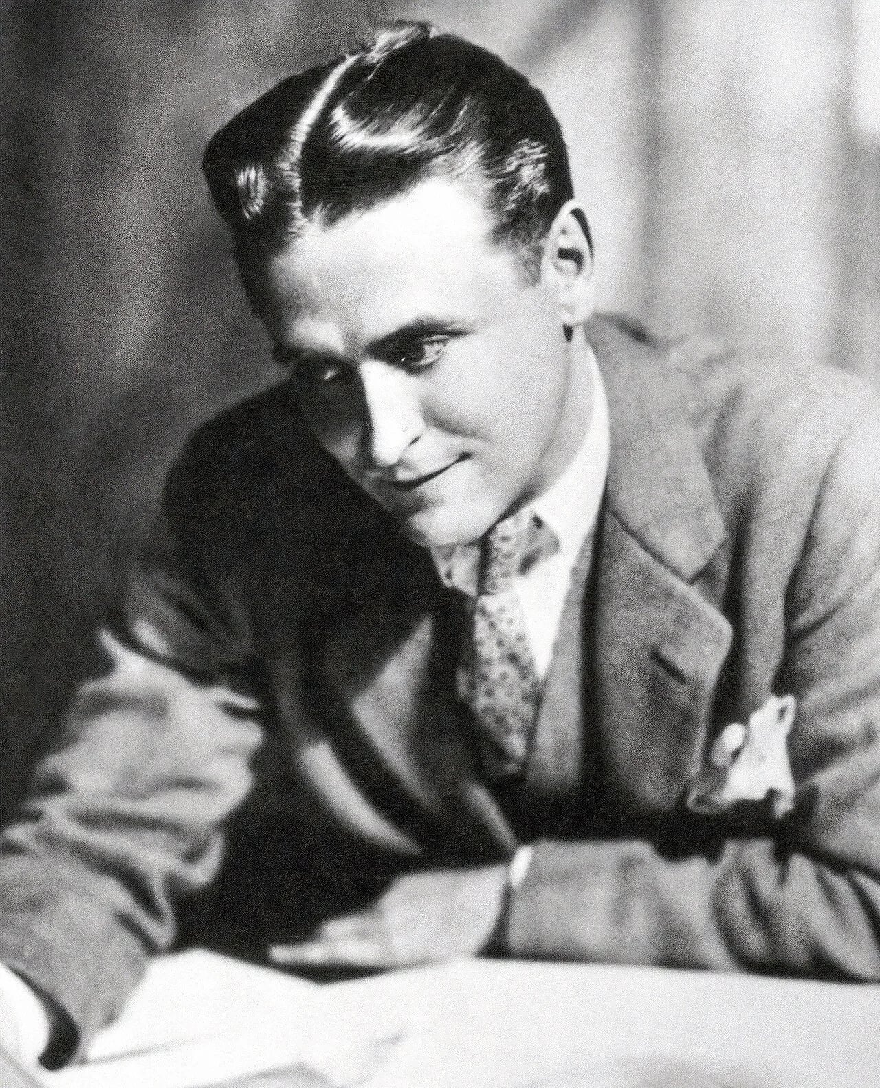Portrait of F. Scott Fitzgerald (1896–1940) – memorial page