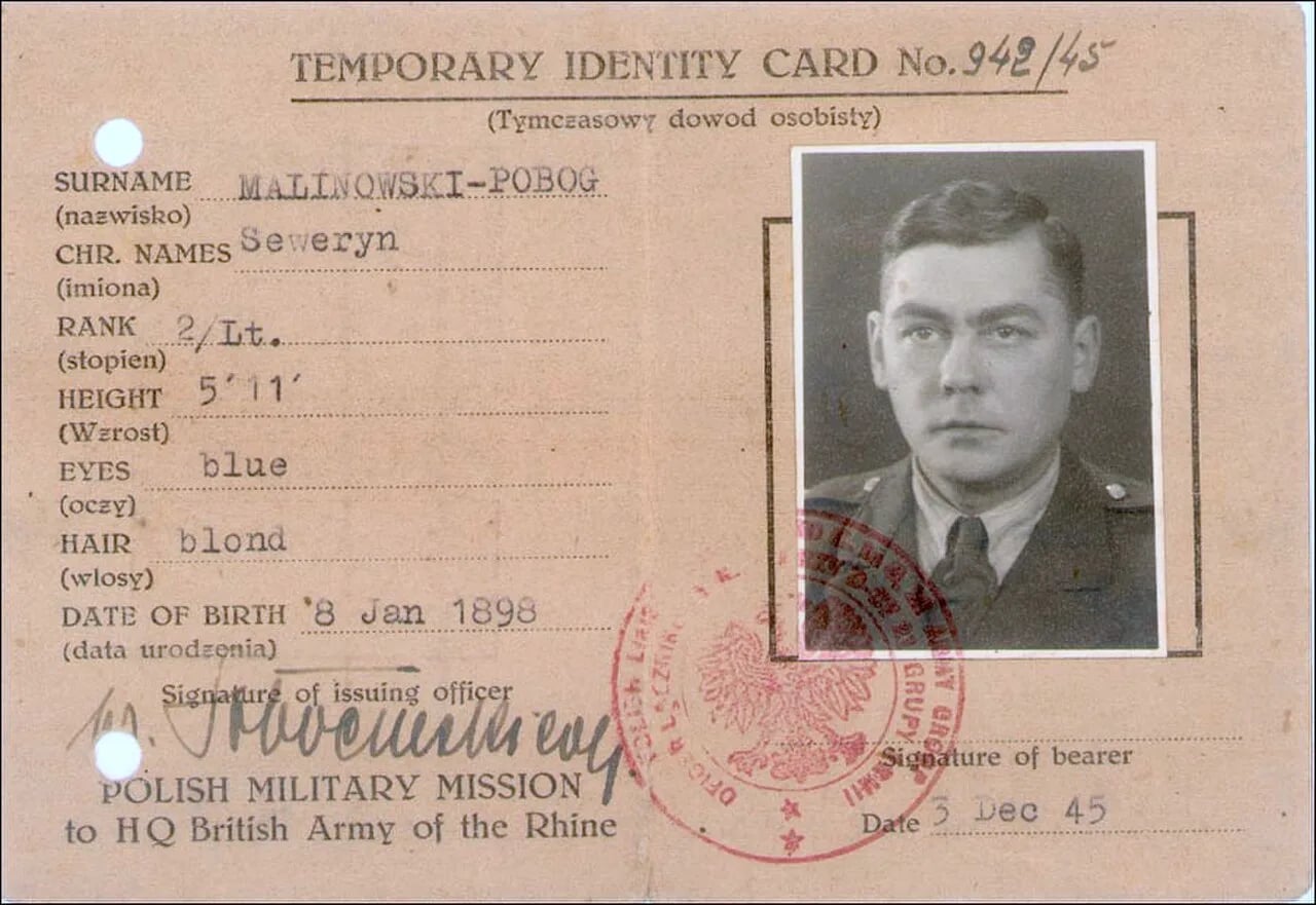 Portrait of Seweryn Malinowski (1898–1952) – memorial page