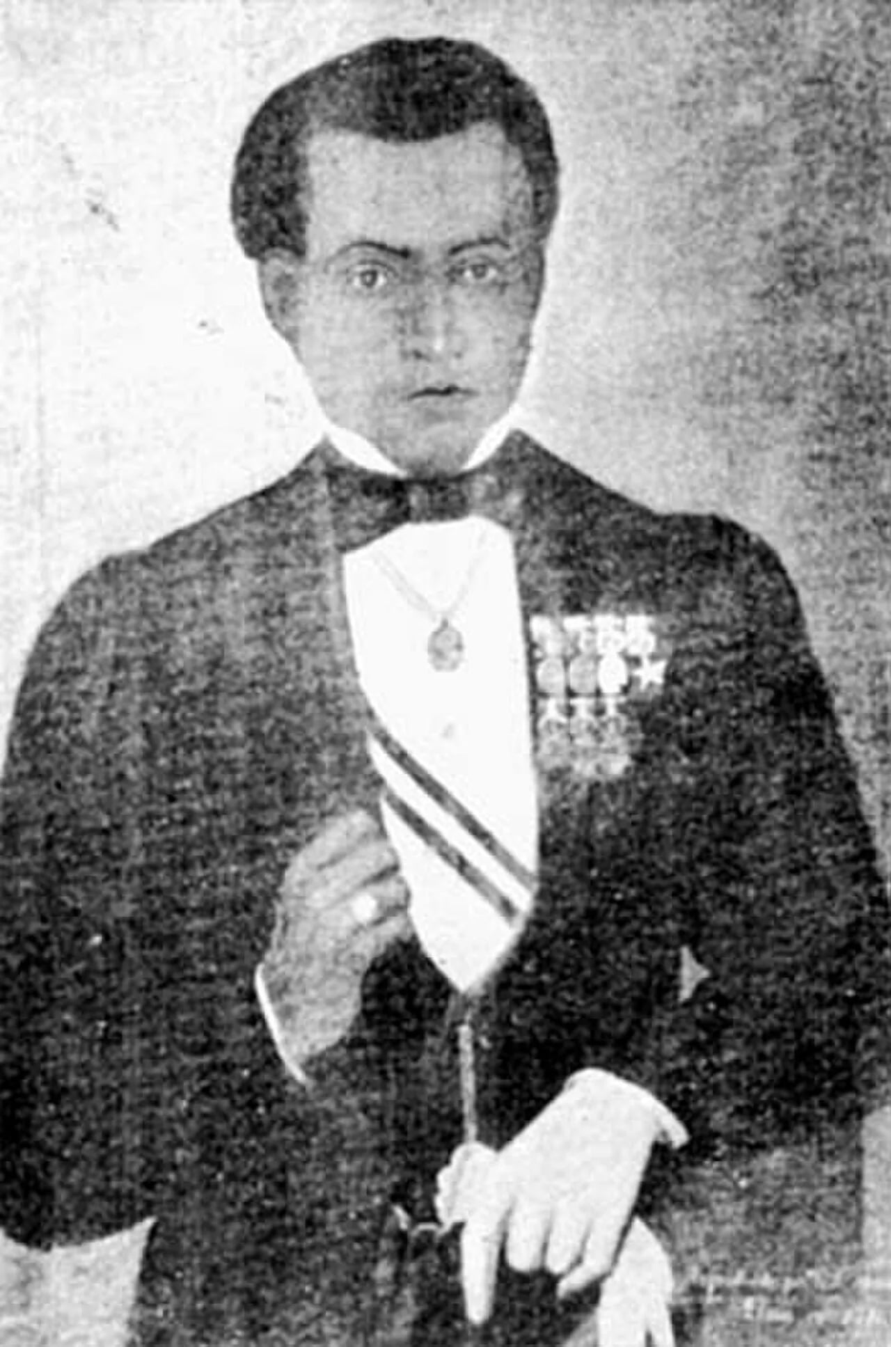 Porträt von Bernardo de Monteagudo (1789–1825) – Gedenkseite